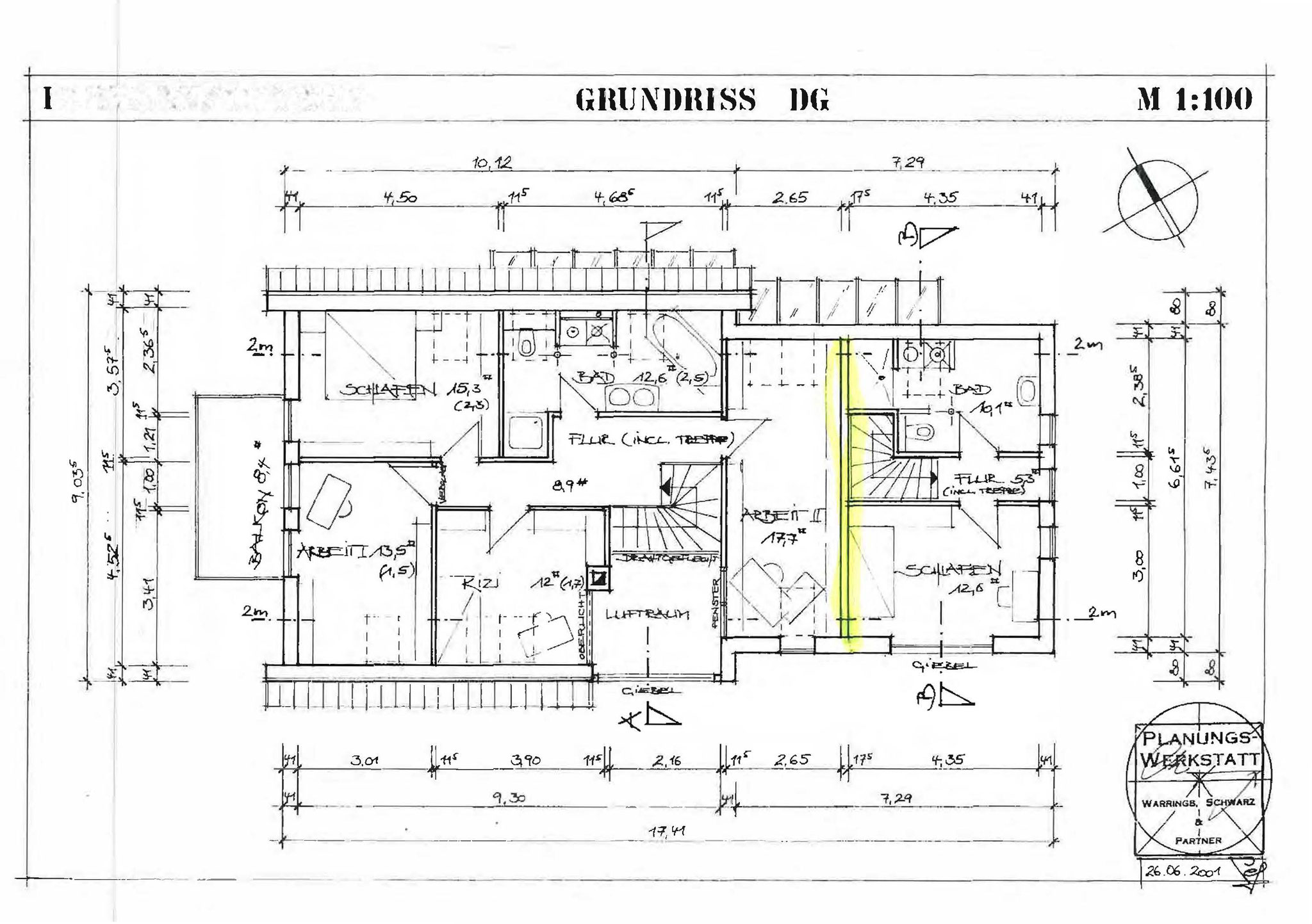 Grundriss OG