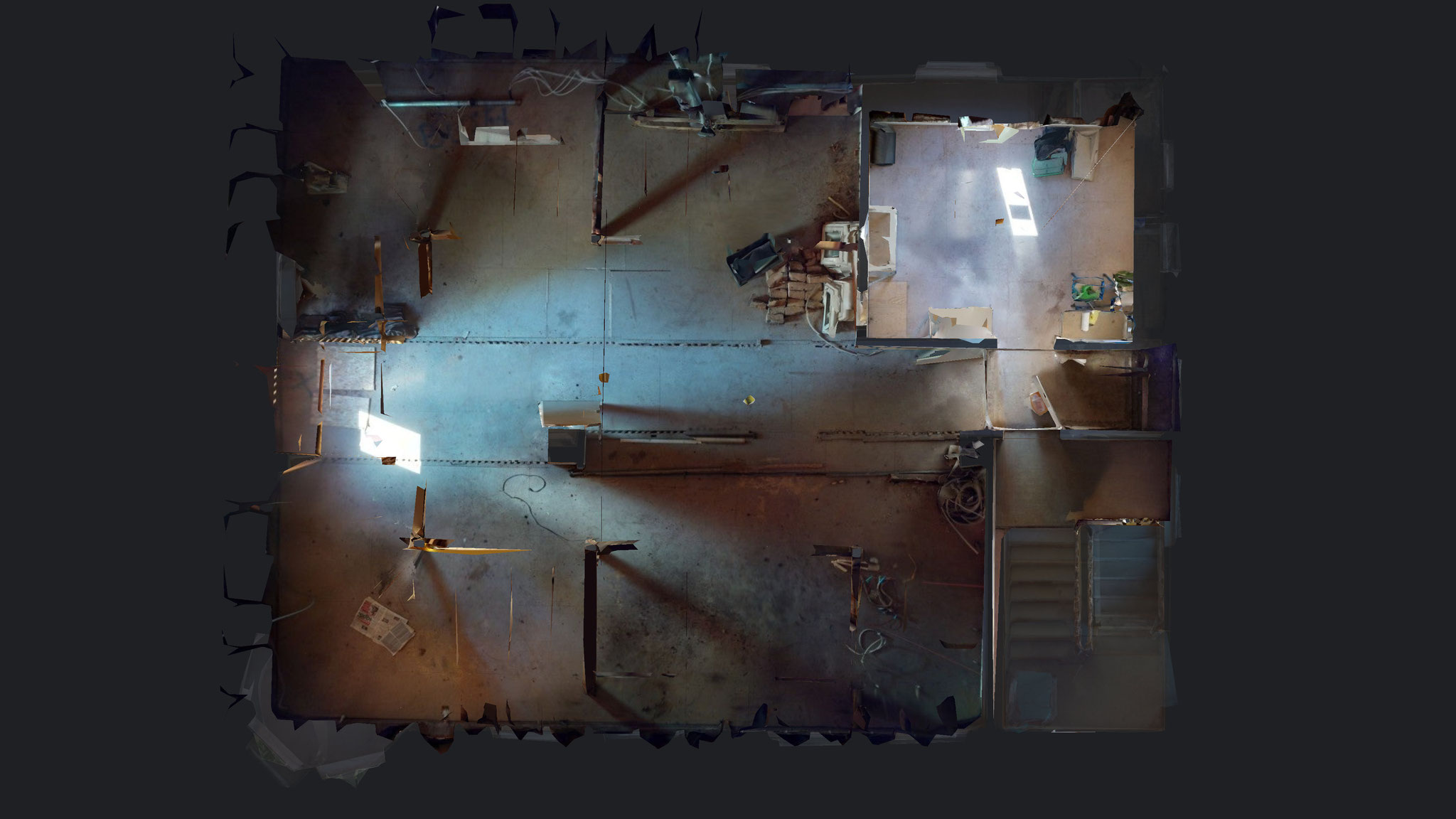 Grundriss Dachstuhl