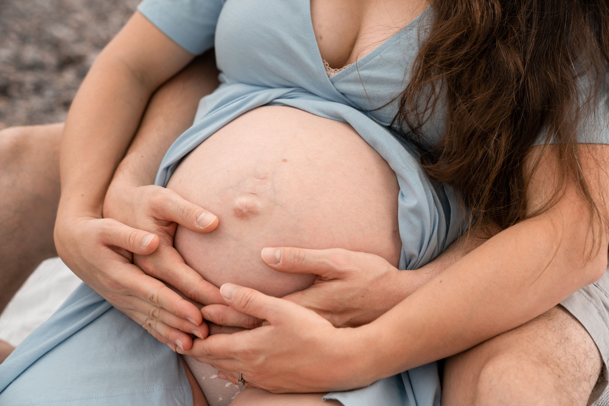 Babybauch Fotoshooting