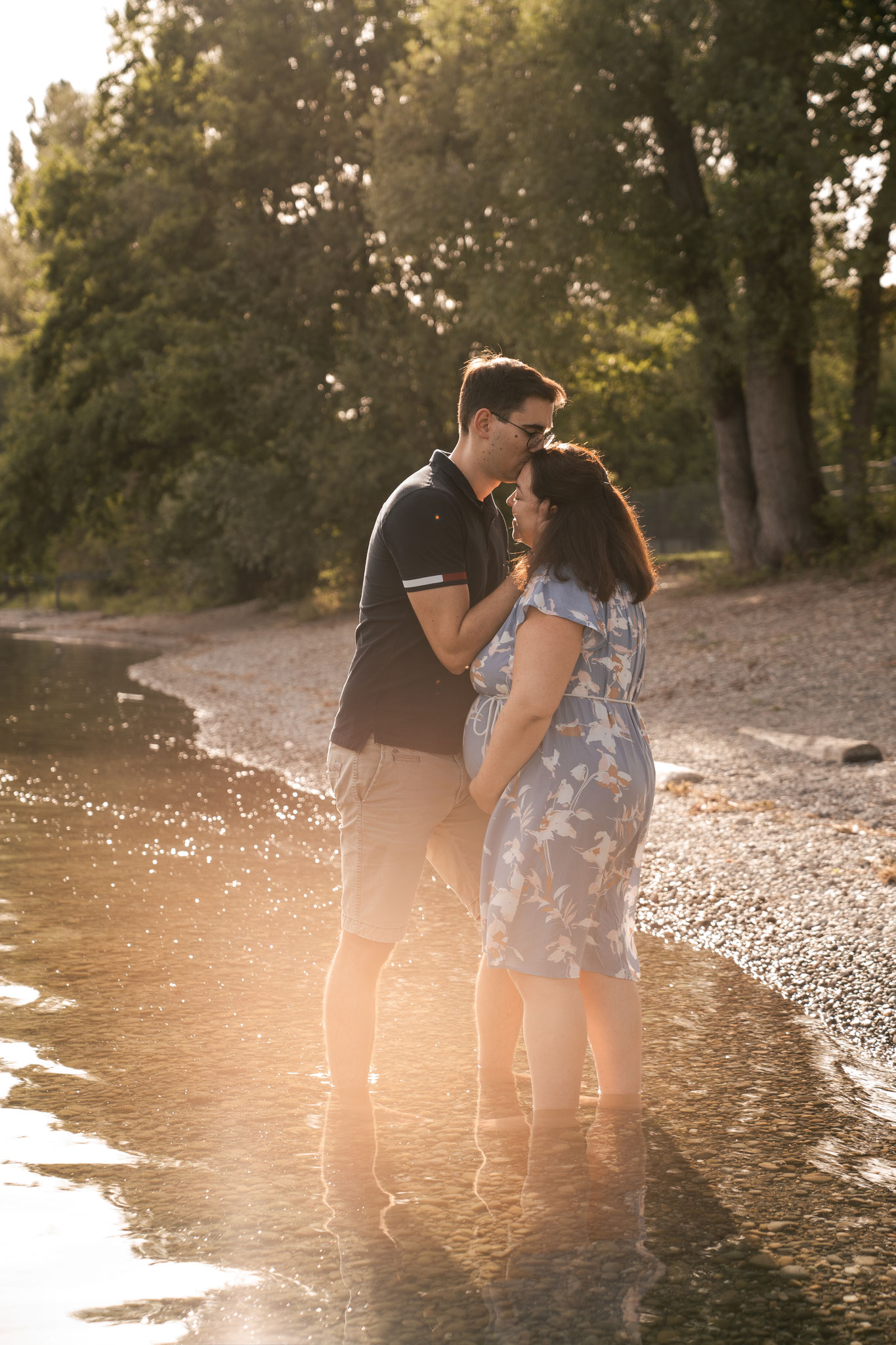 Babybauch Fotoshooting