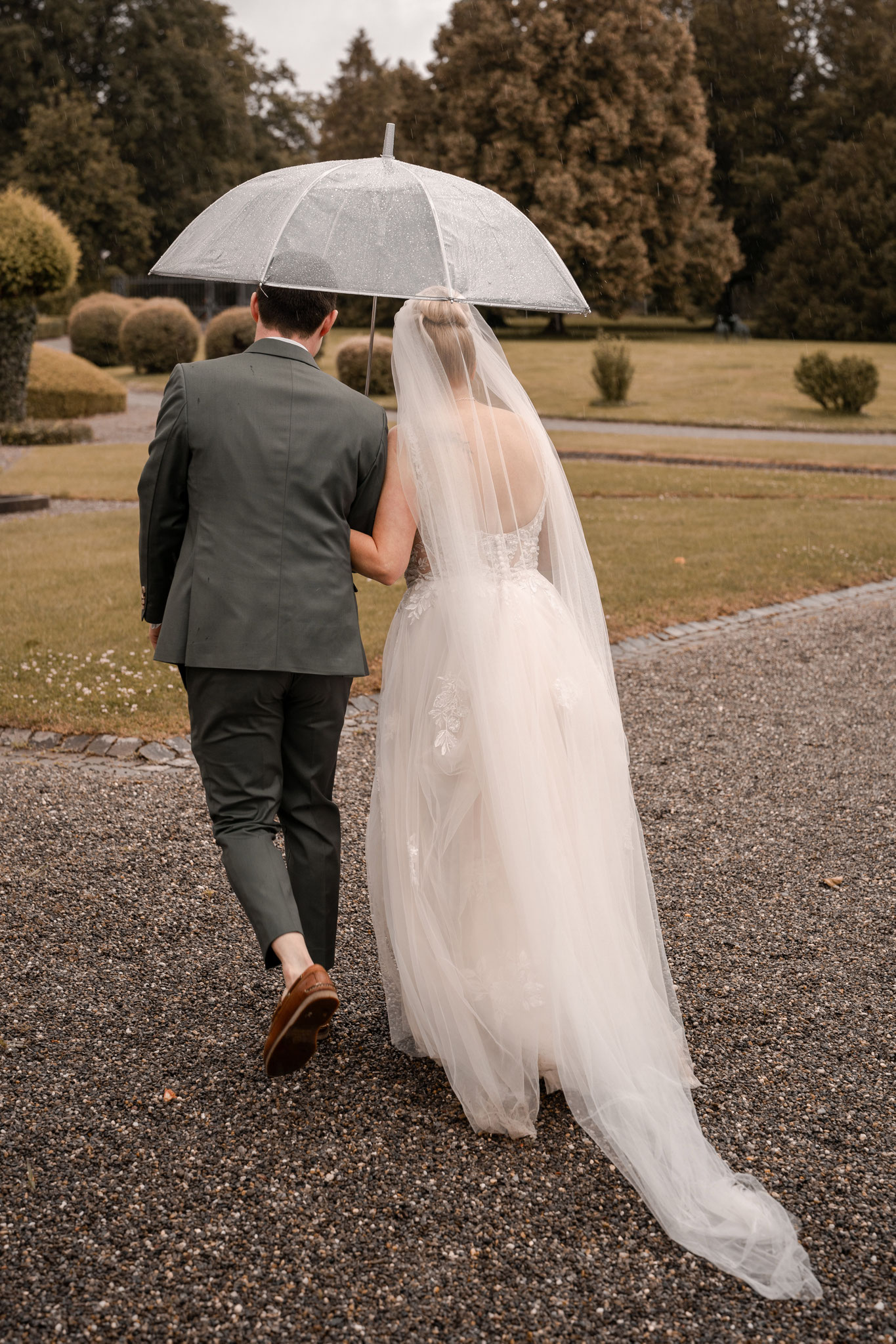 Schloss Gailingen Regenhochzeit