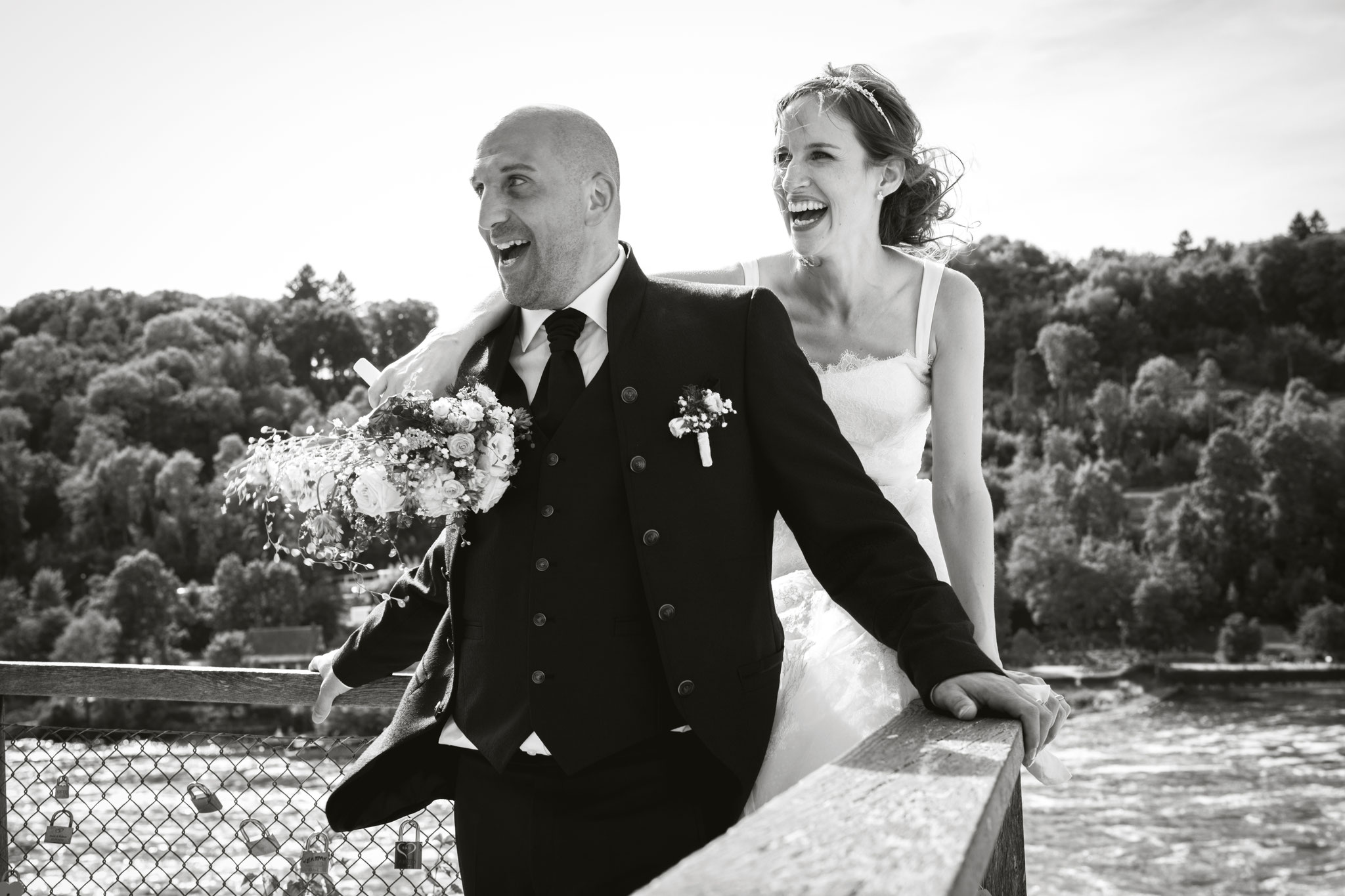 After Wedding Shooting Schaffhausen Rheinfall