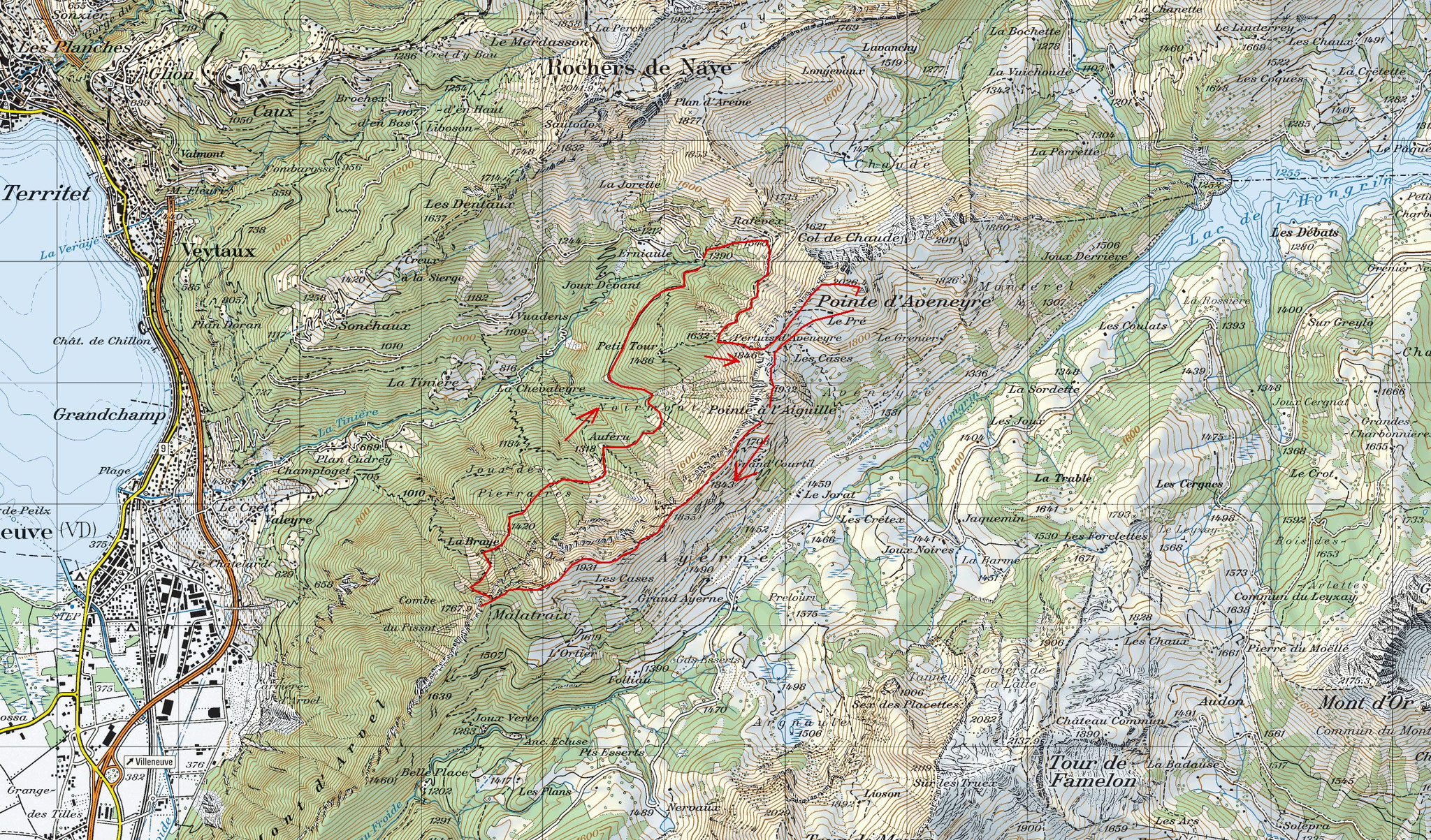 unsere Route