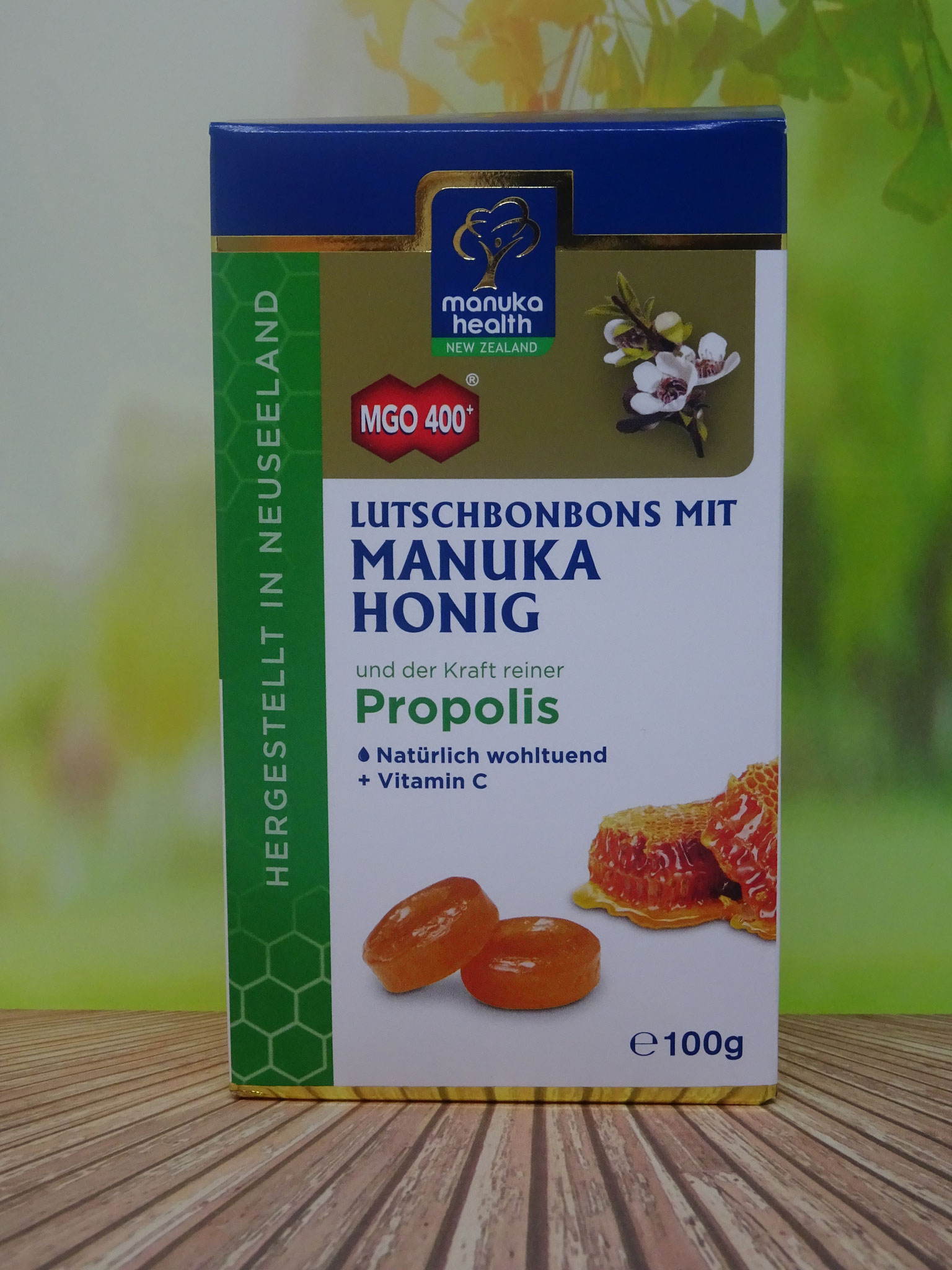 Lutschbonbon Manuka und Propolis MGO 400 (Manuka Health New Zealand)