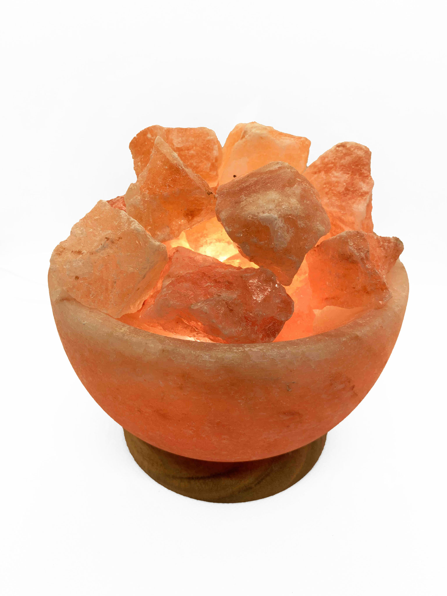 Salzlampen in verschiedenen Ausführungen Salz & Seele Die Regensburger Salzoase