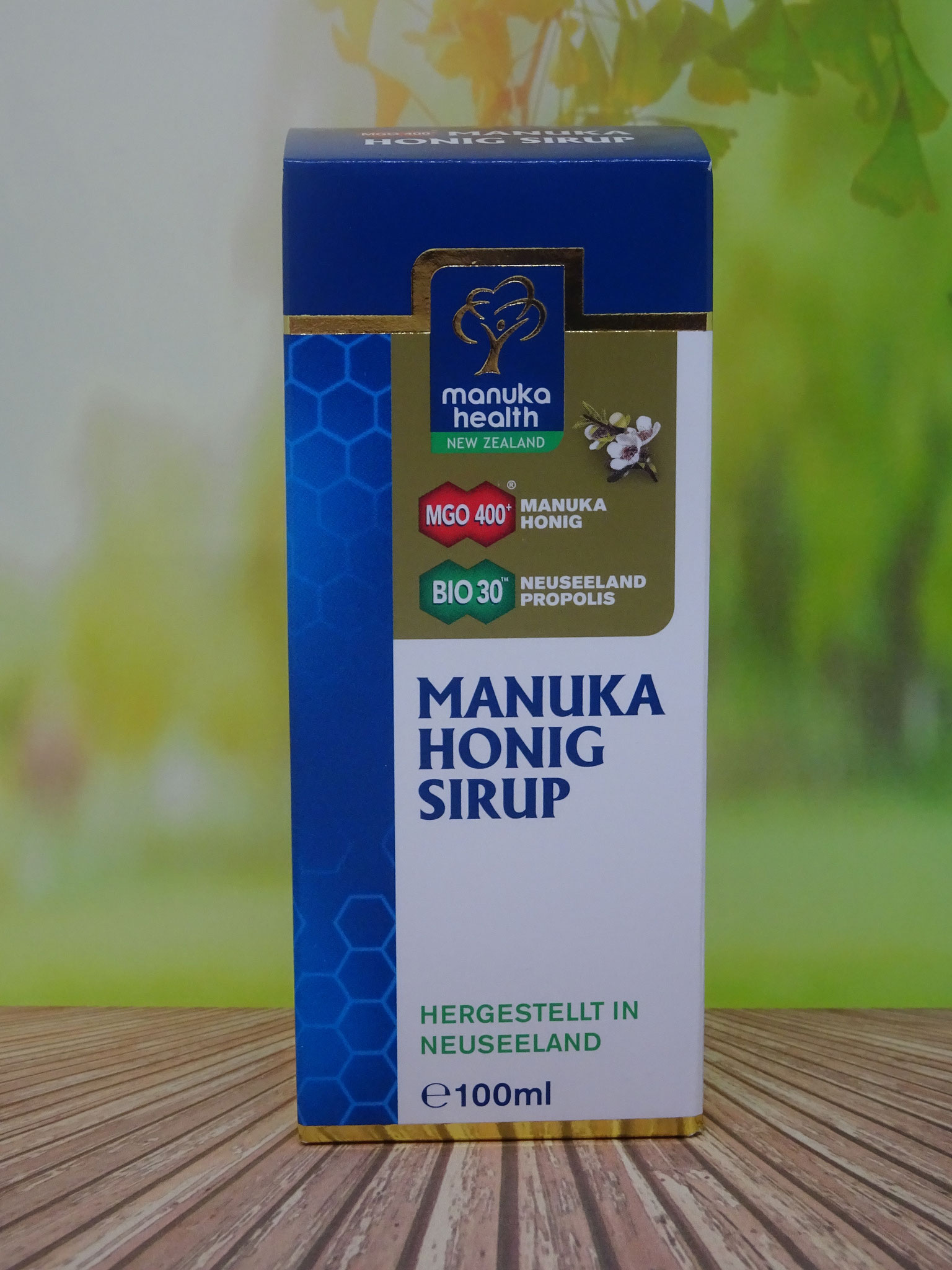 Manuka Honig Sirup für Erwachsene MGO 400 100 ml (Manuka Health New Zealand)