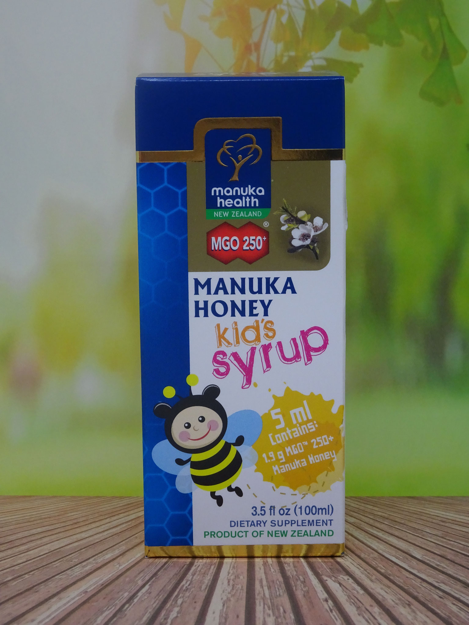 Manuka Honig Sirup Kids Syrup  MGO 250 100 ml (Manuka Health New Zealand)