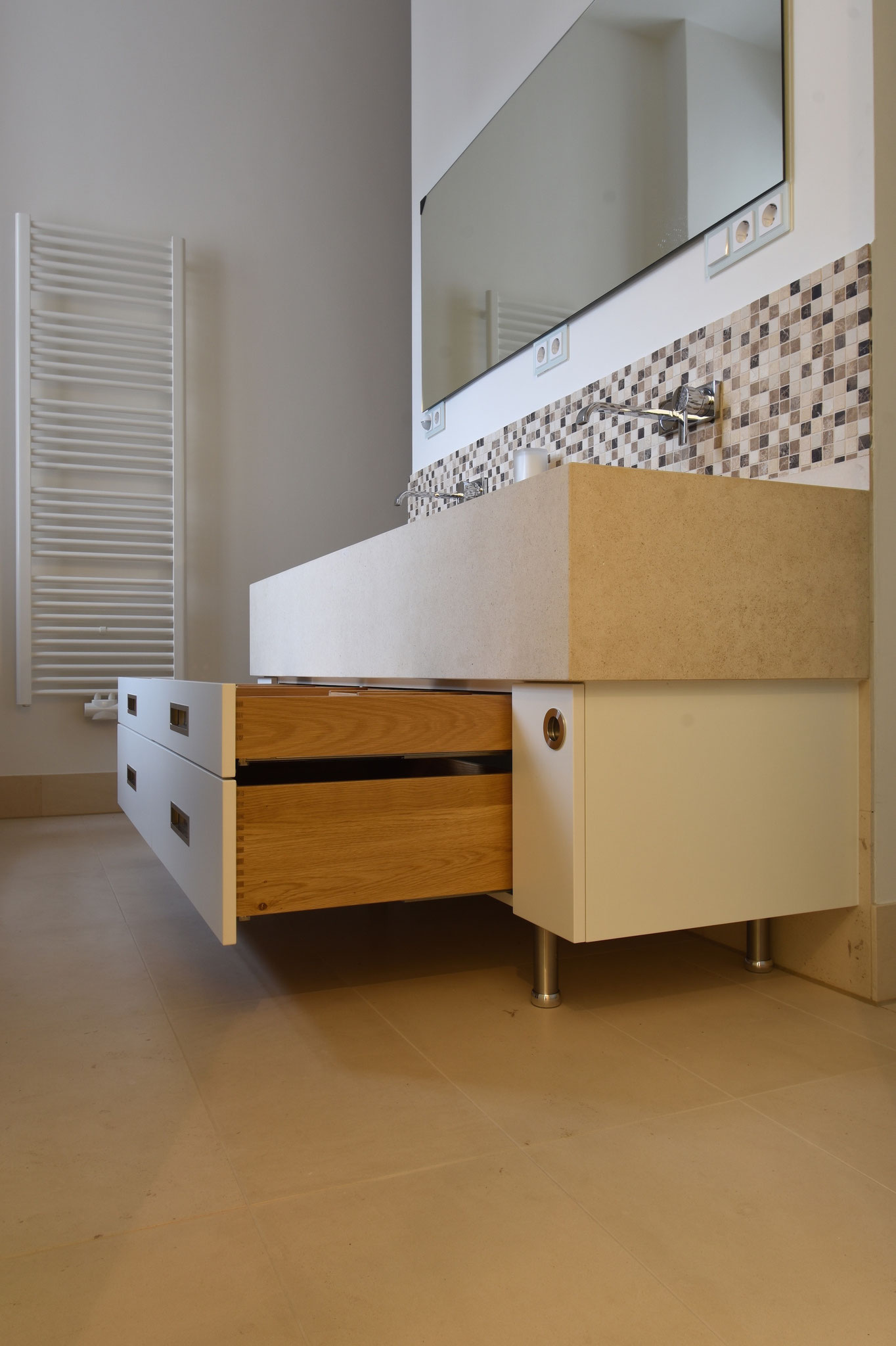 Einbauschränke im Badezimmer, Badezimmerschränke - DER-EINBAUSCHRANK.DE