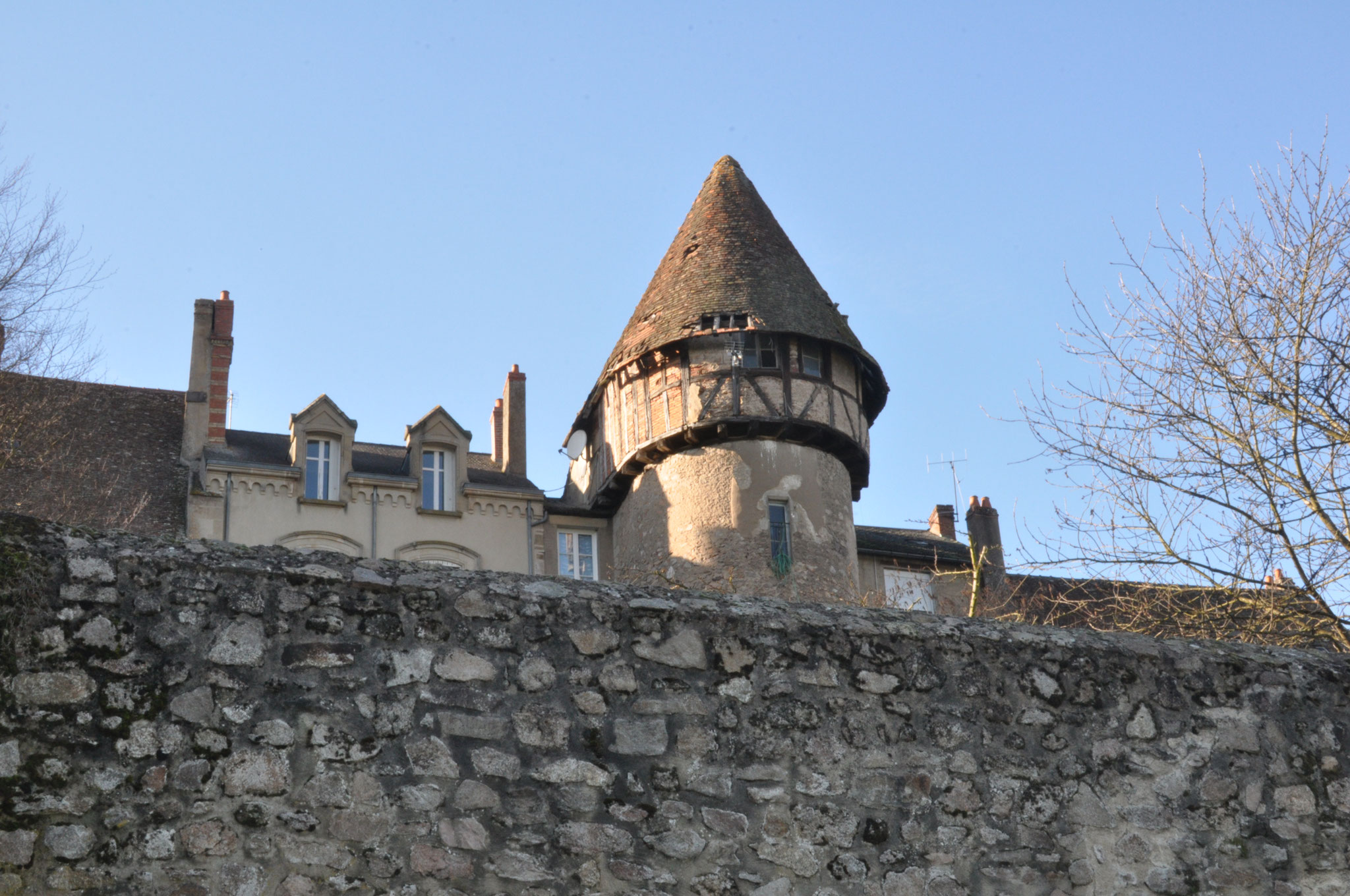 Autun, tour de l'évéché