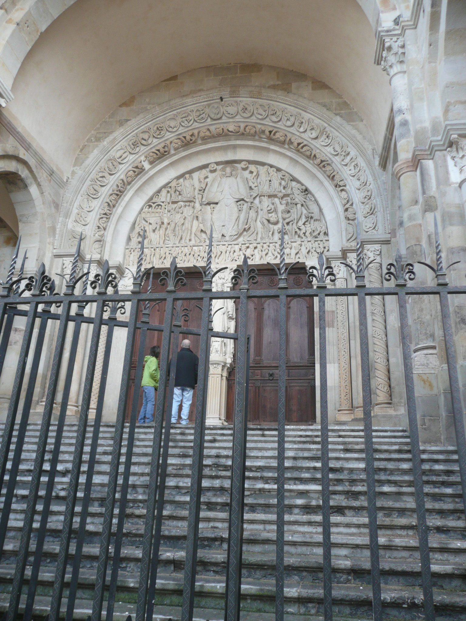 Le tympan de la cathédrale d'Autun