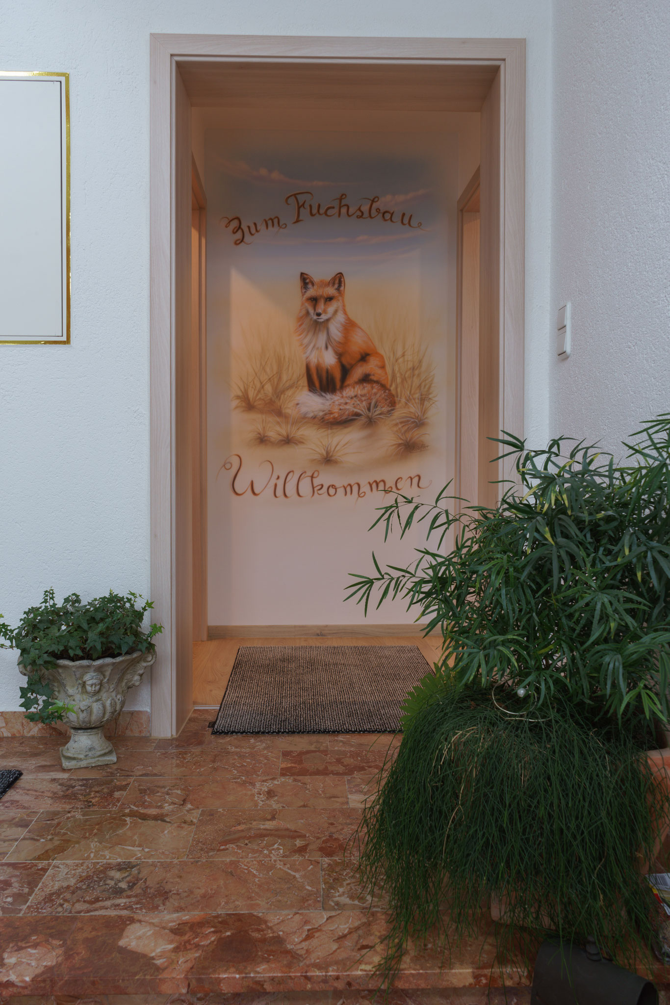 Eingang zum Fuchsbau 1 und 2           ................Bild 2/24