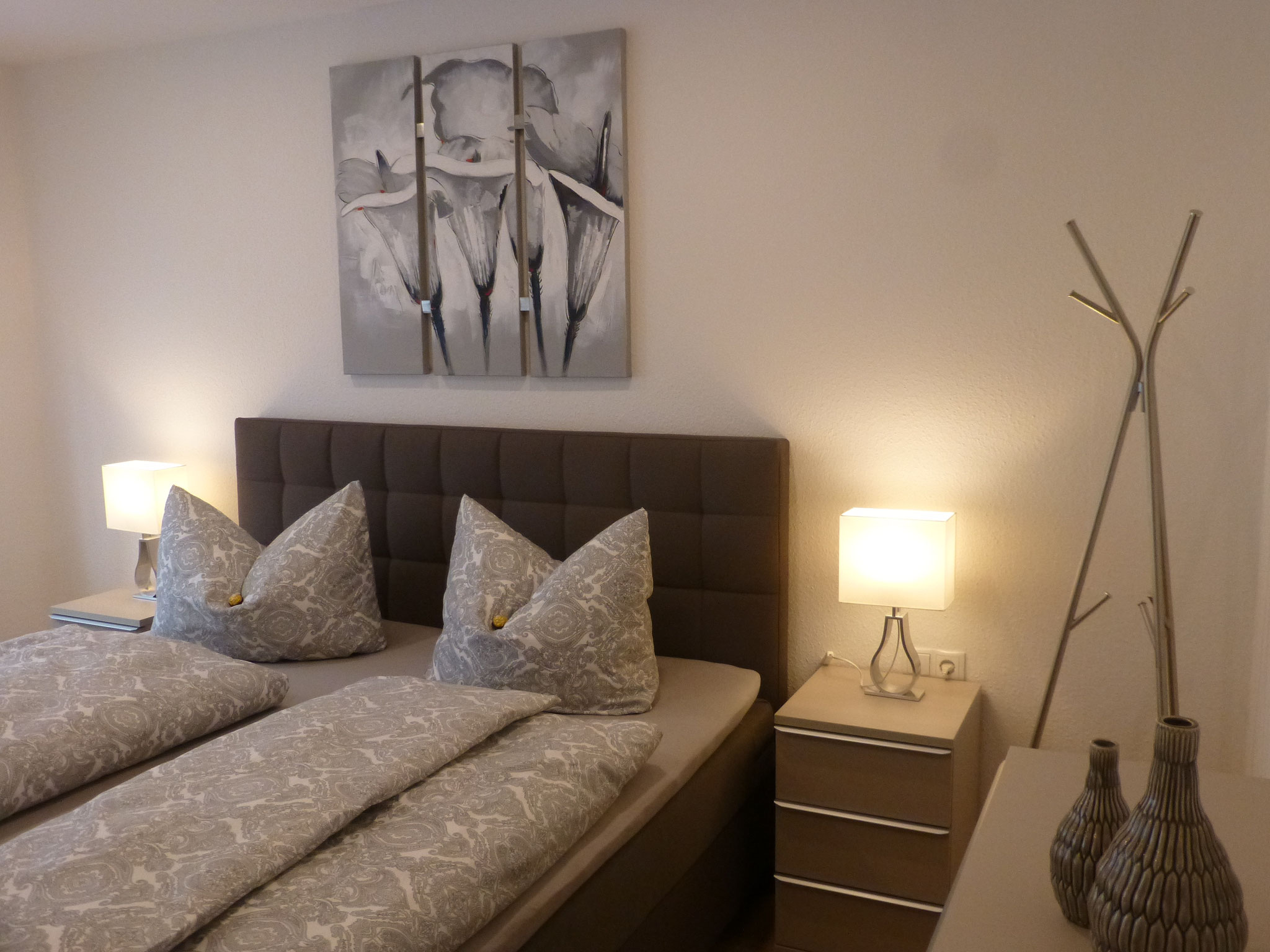 Schlafzimmer im Fuchsbau 1           ....................Bild 8/24