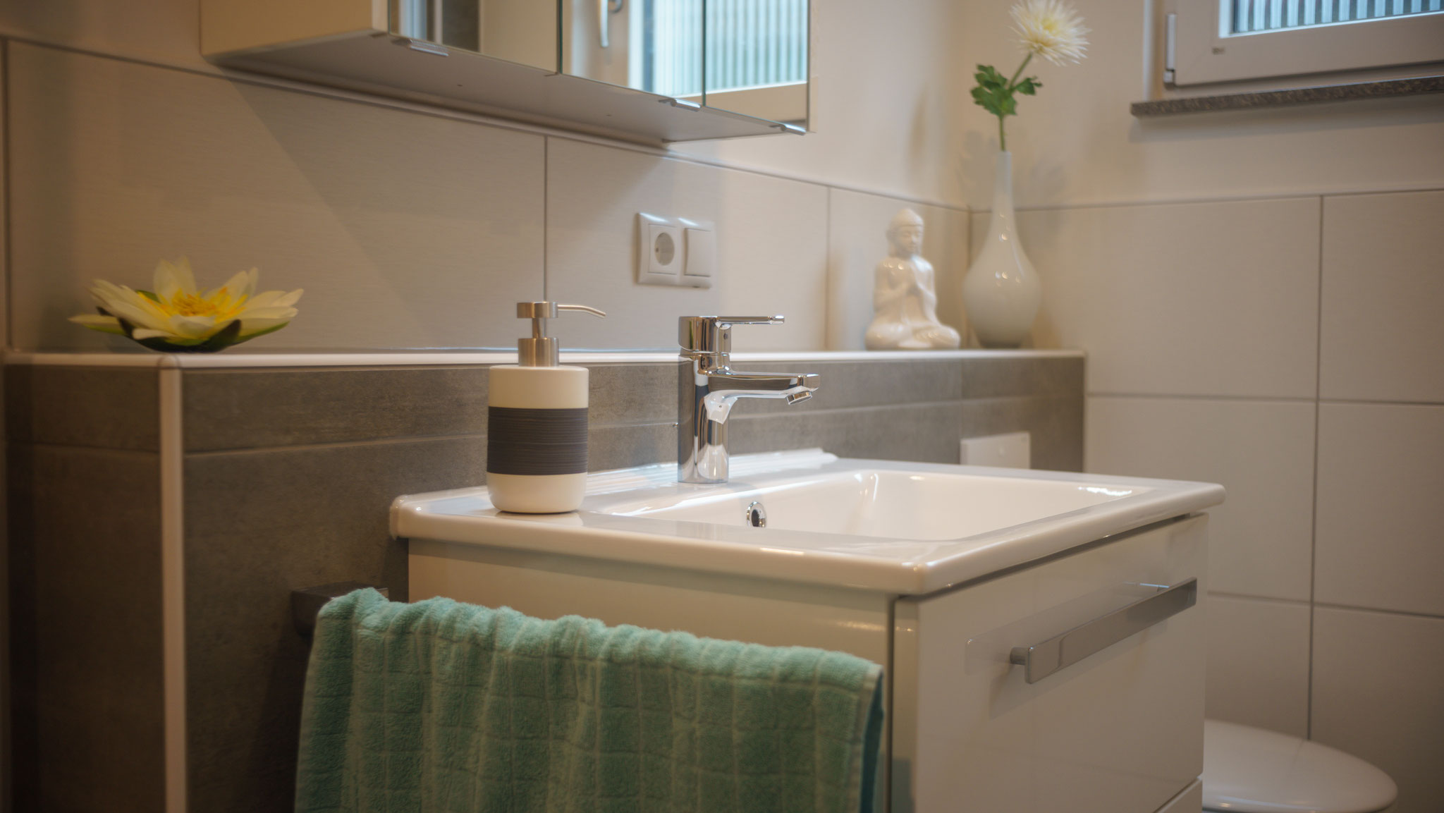 Dusche / Badezimmer im Fuchsbau 1            ...................Bild 13/24