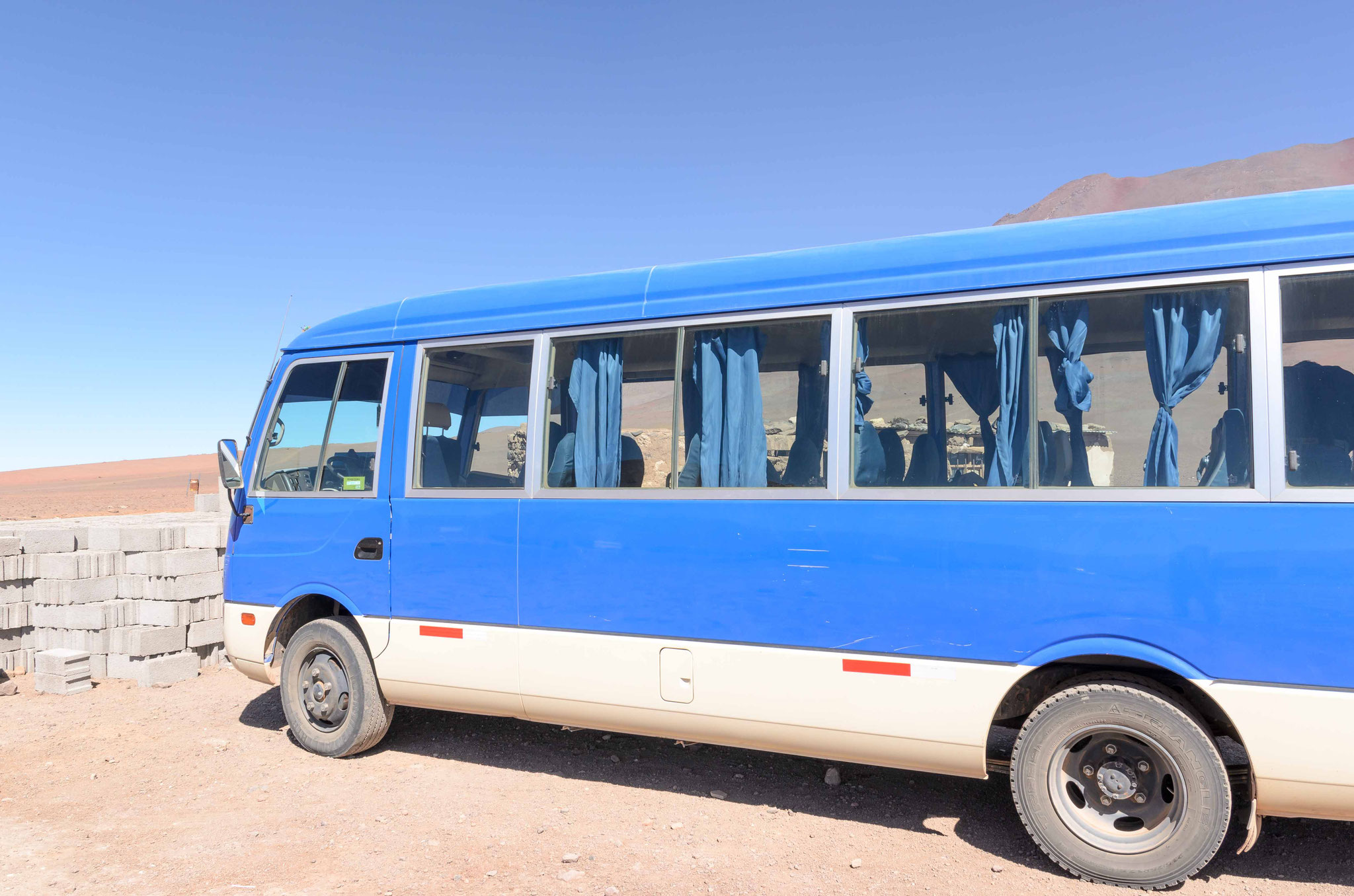 Unser Bus nach Chile