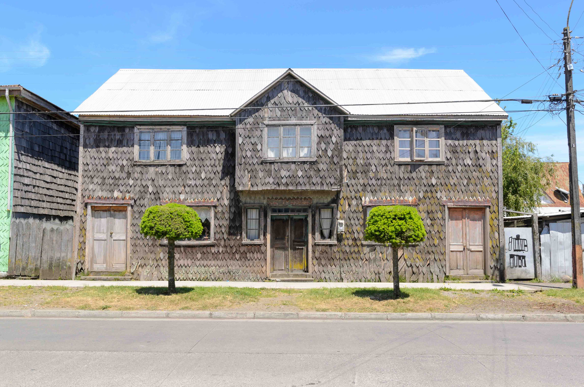 Typisches Haus auf Chiloé