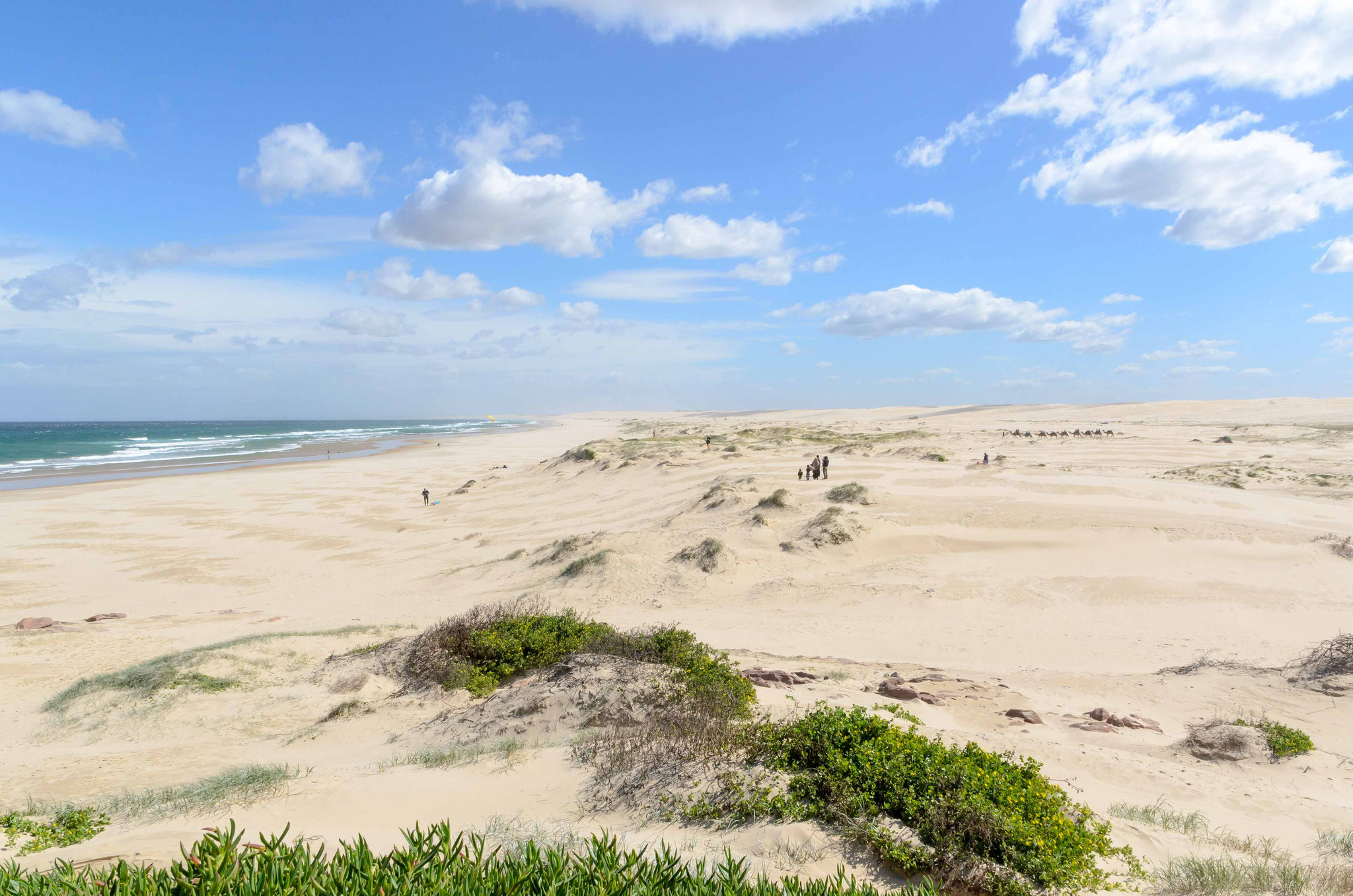 Gigantische Sanddüne von Stockton Bight...