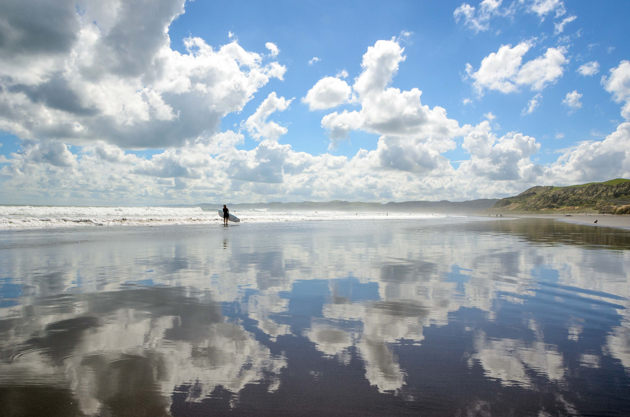 Surferstrand in Raglan