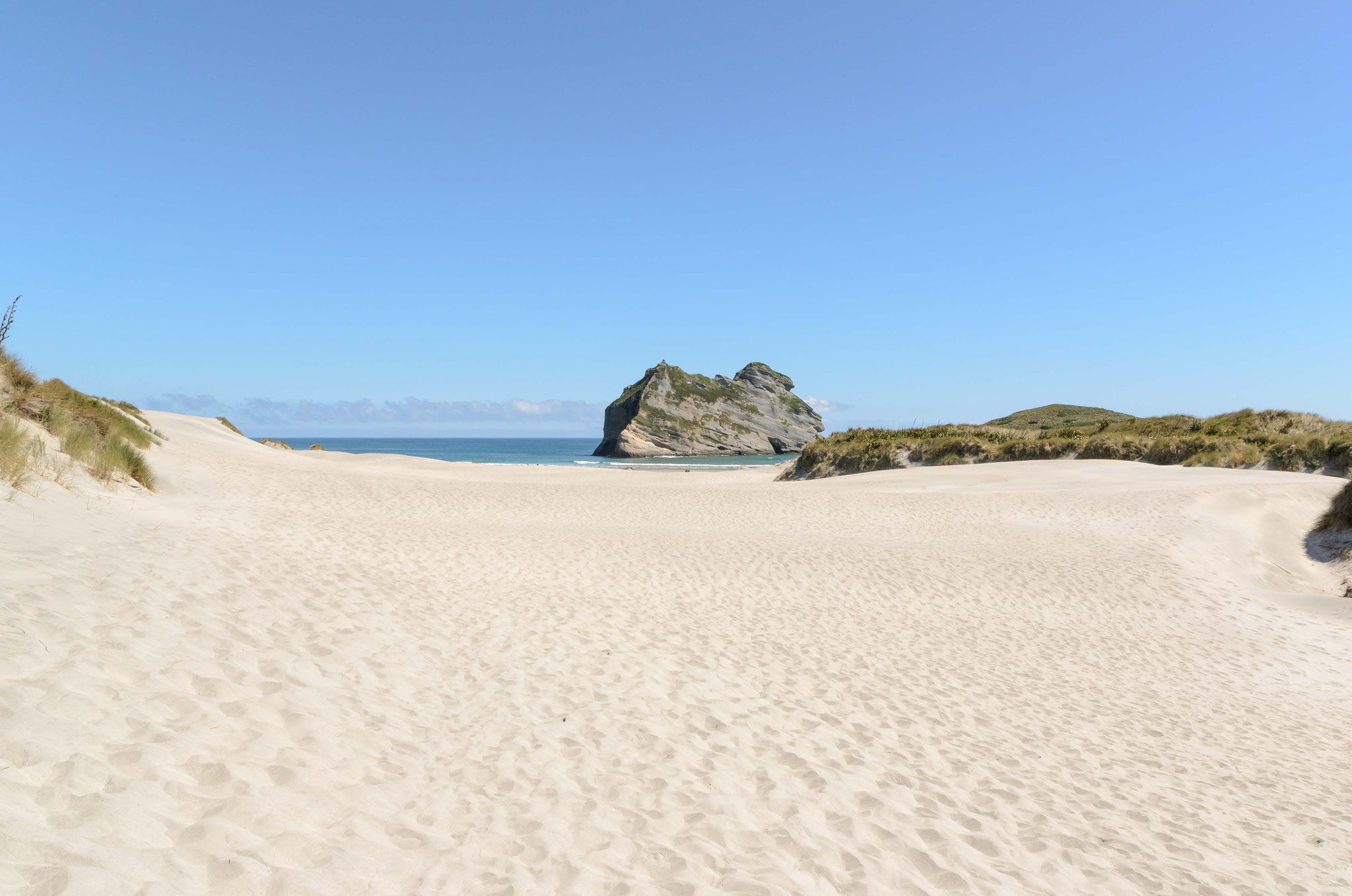 Wharariki Beach