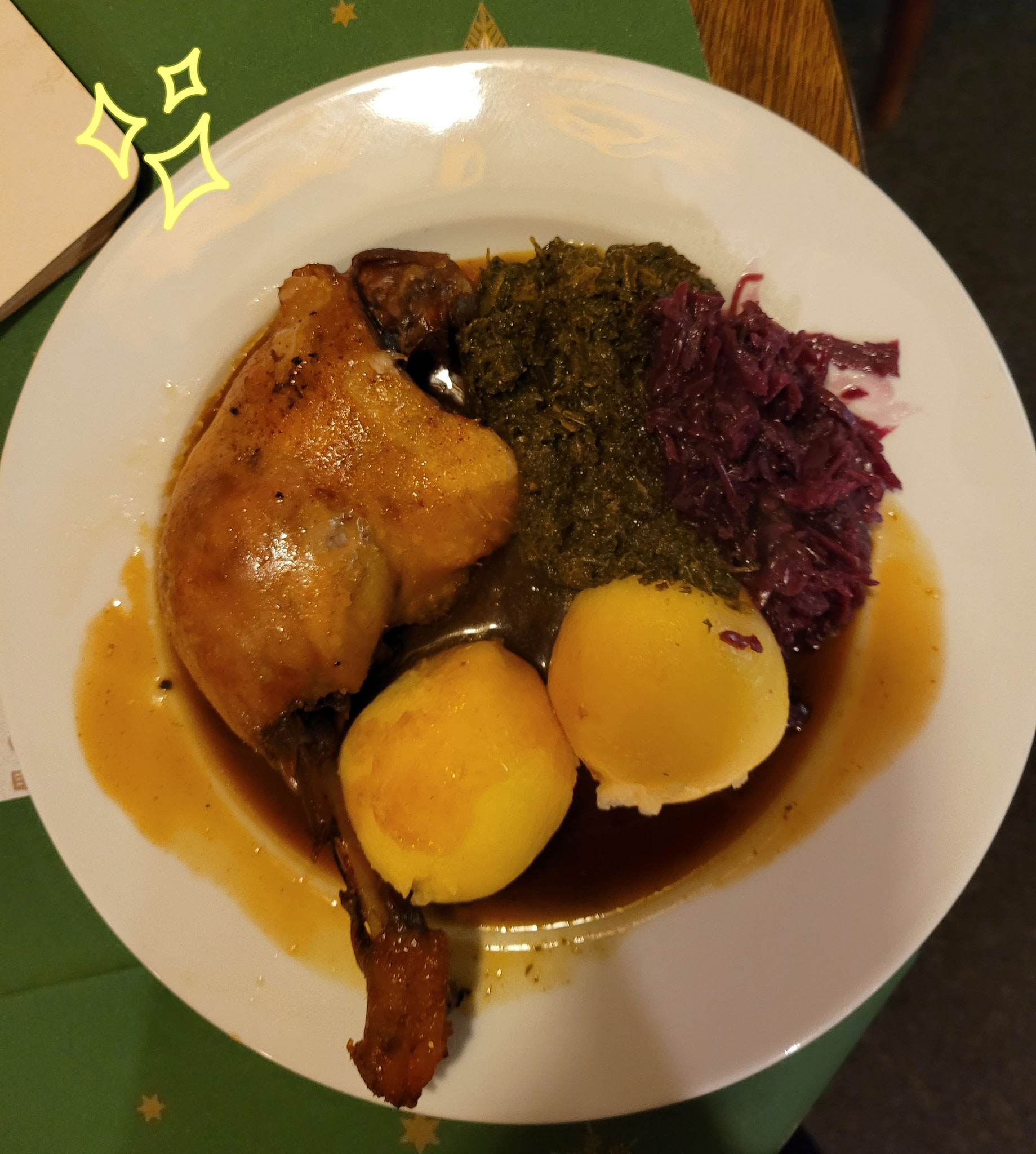 ... und es ist lecker.