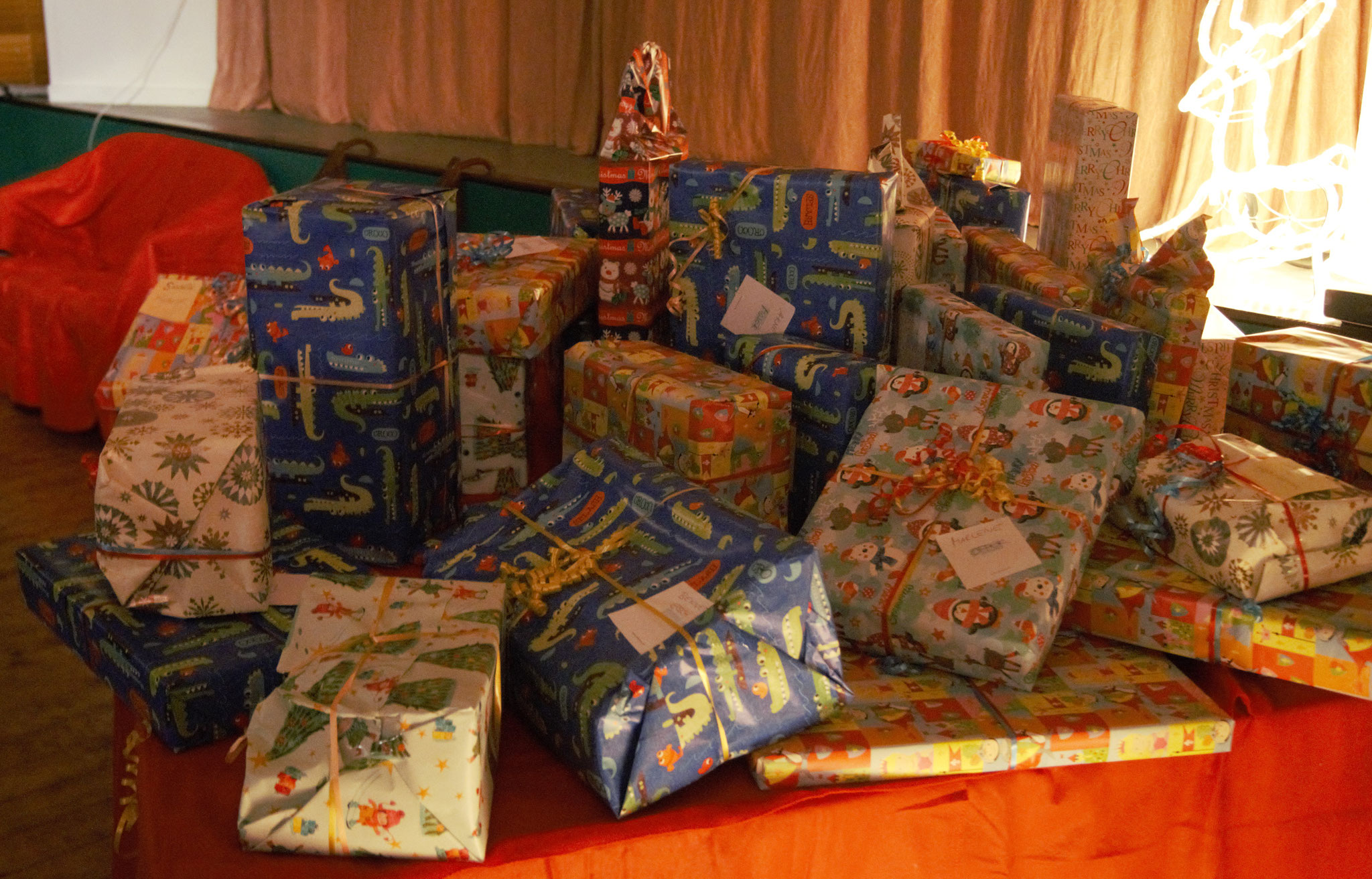 So viele Geschenke ...