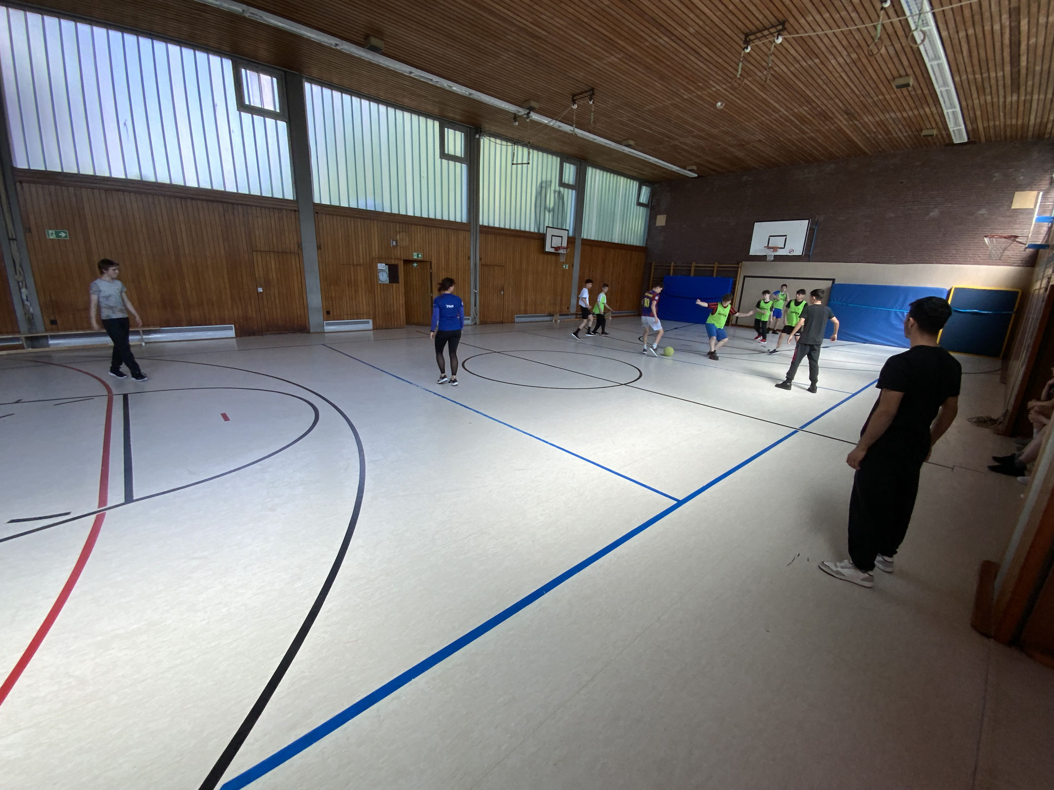 Fußball in Aktion