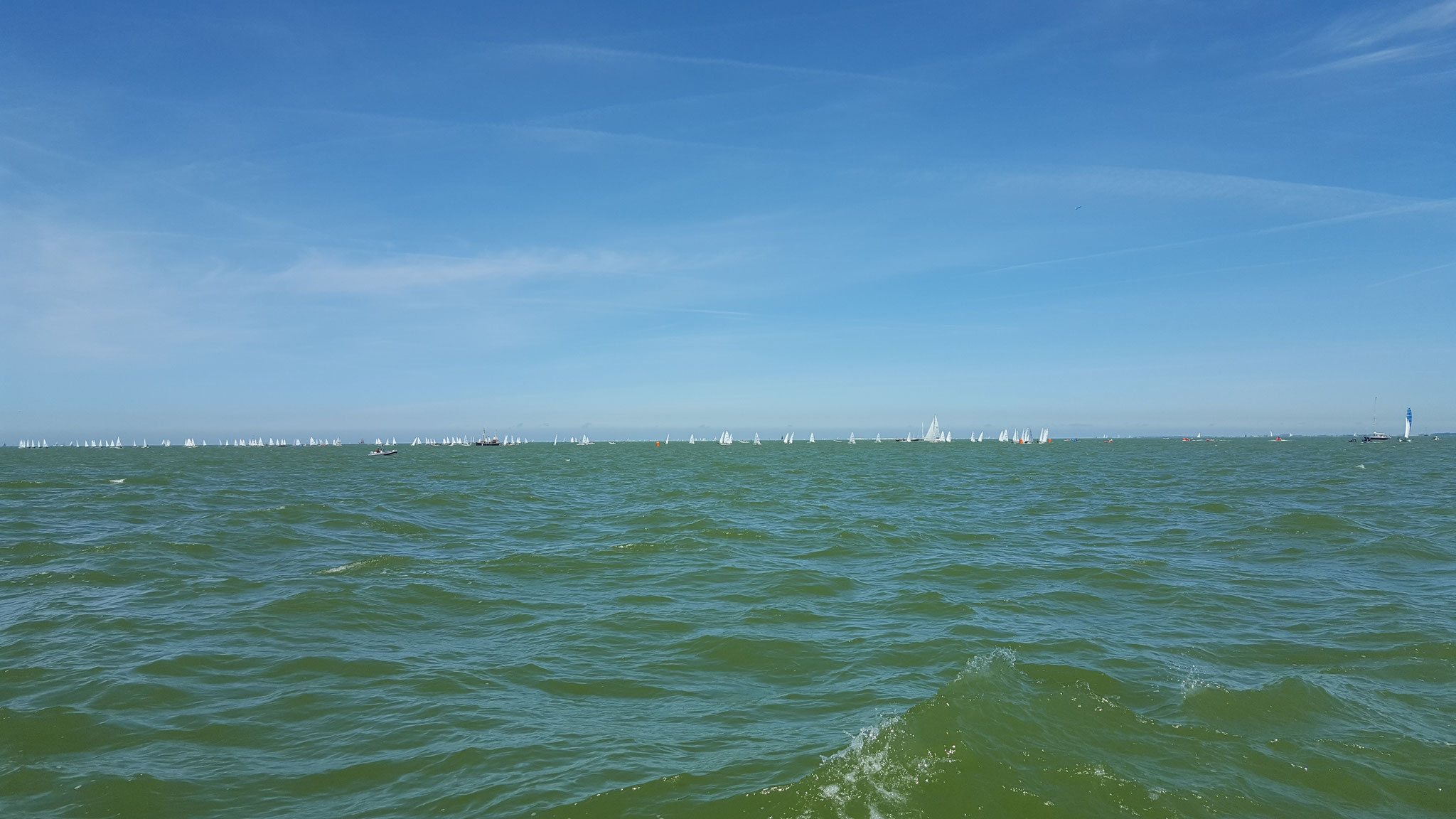 Zeilwedstrijden bij Hindeloopen