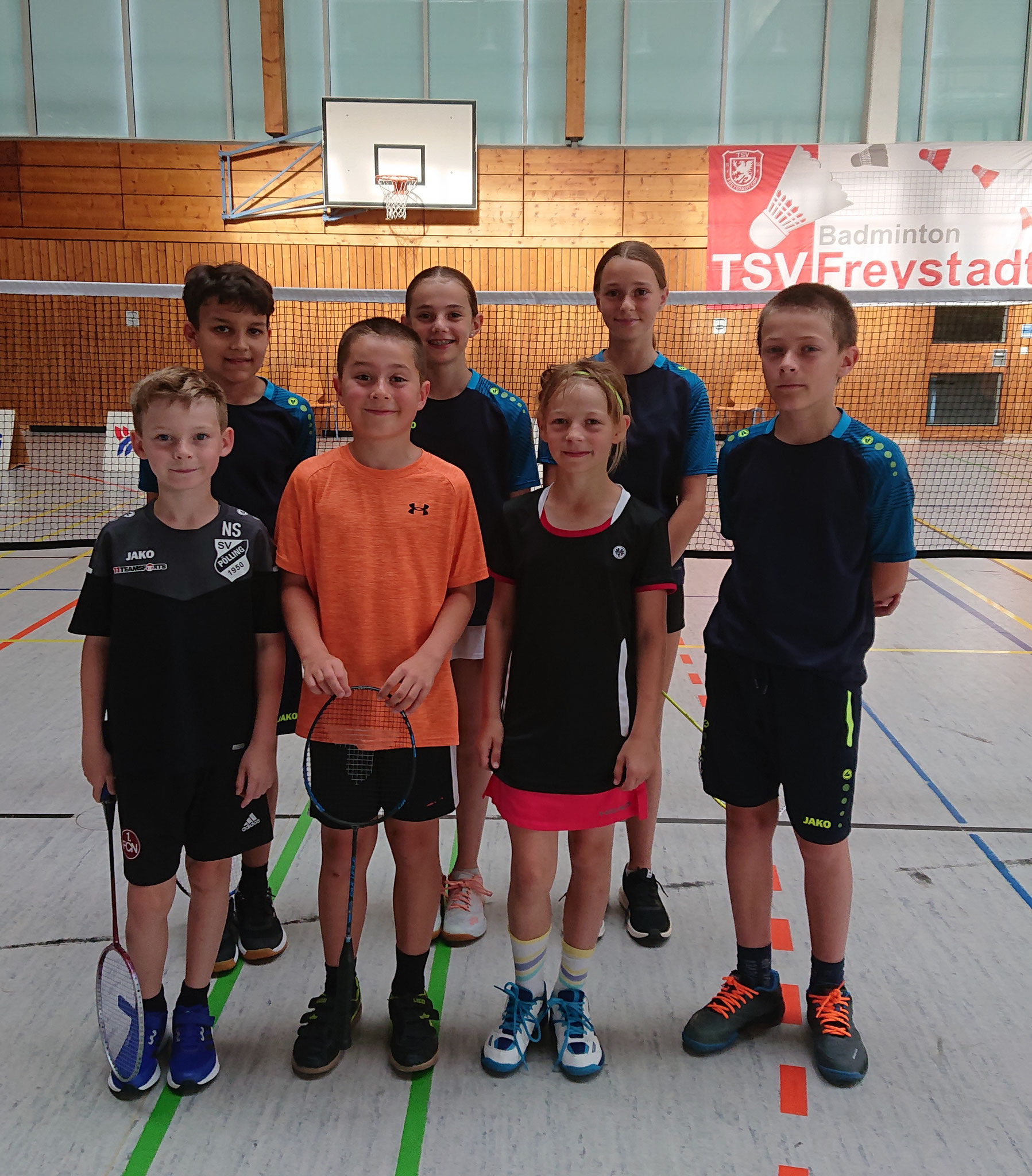 Alle Teilnehmer U11 bis U15 (David fehlt)
