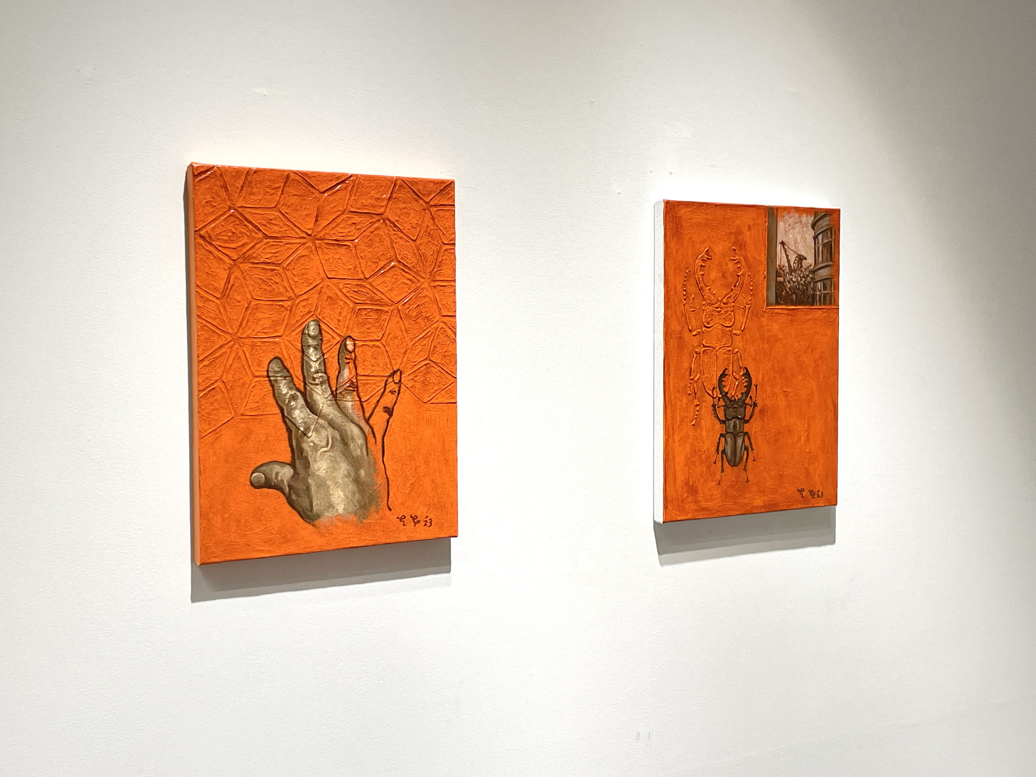 張忠儀　海(越前) 油絵　1987年11月　F6号　高宮画廊　個展 張忠儀 海(越前) 油絵 1987年11月 F6号 高宮画廊 個展 張忠儀 海
