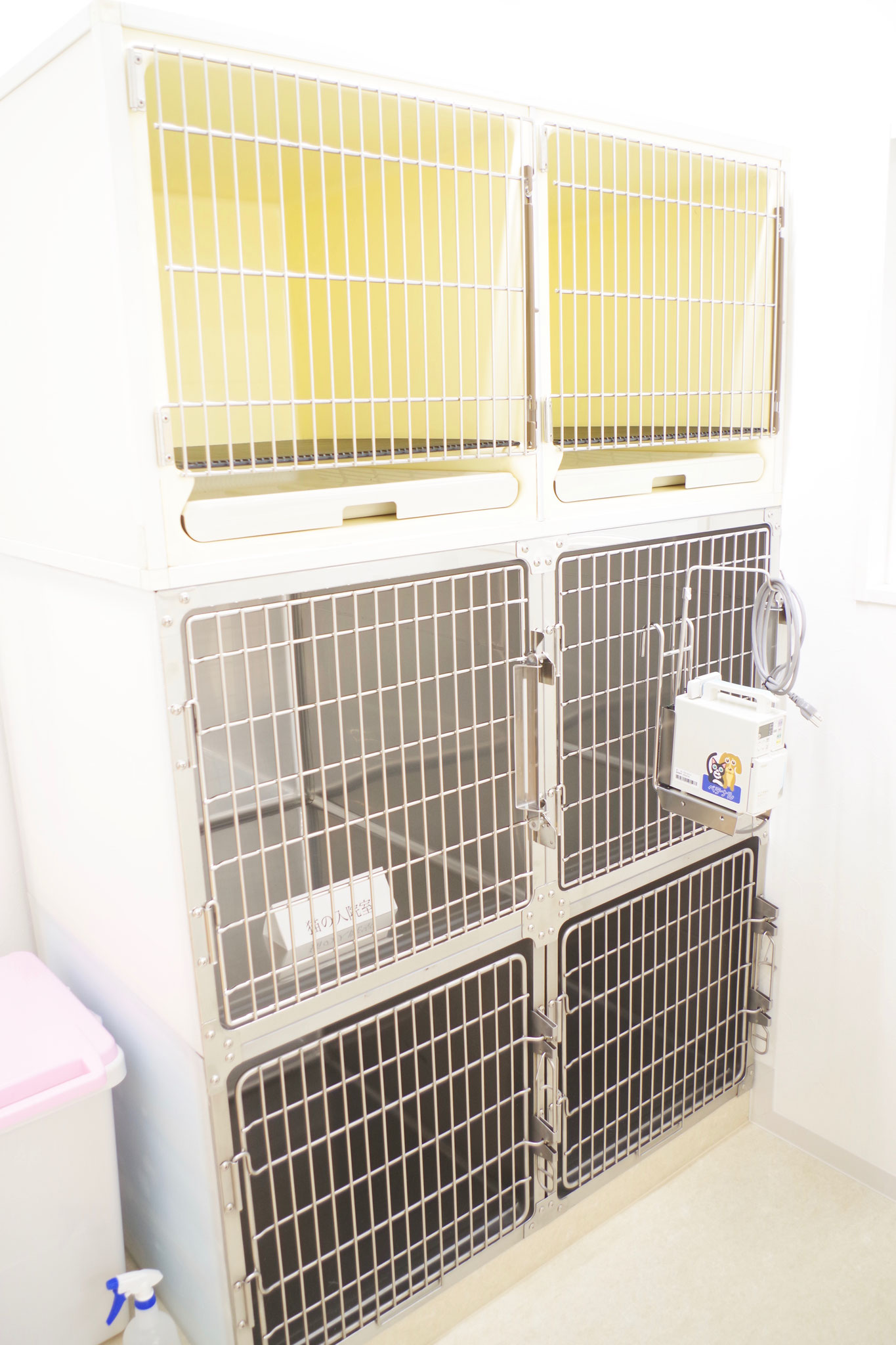 猫の入院室