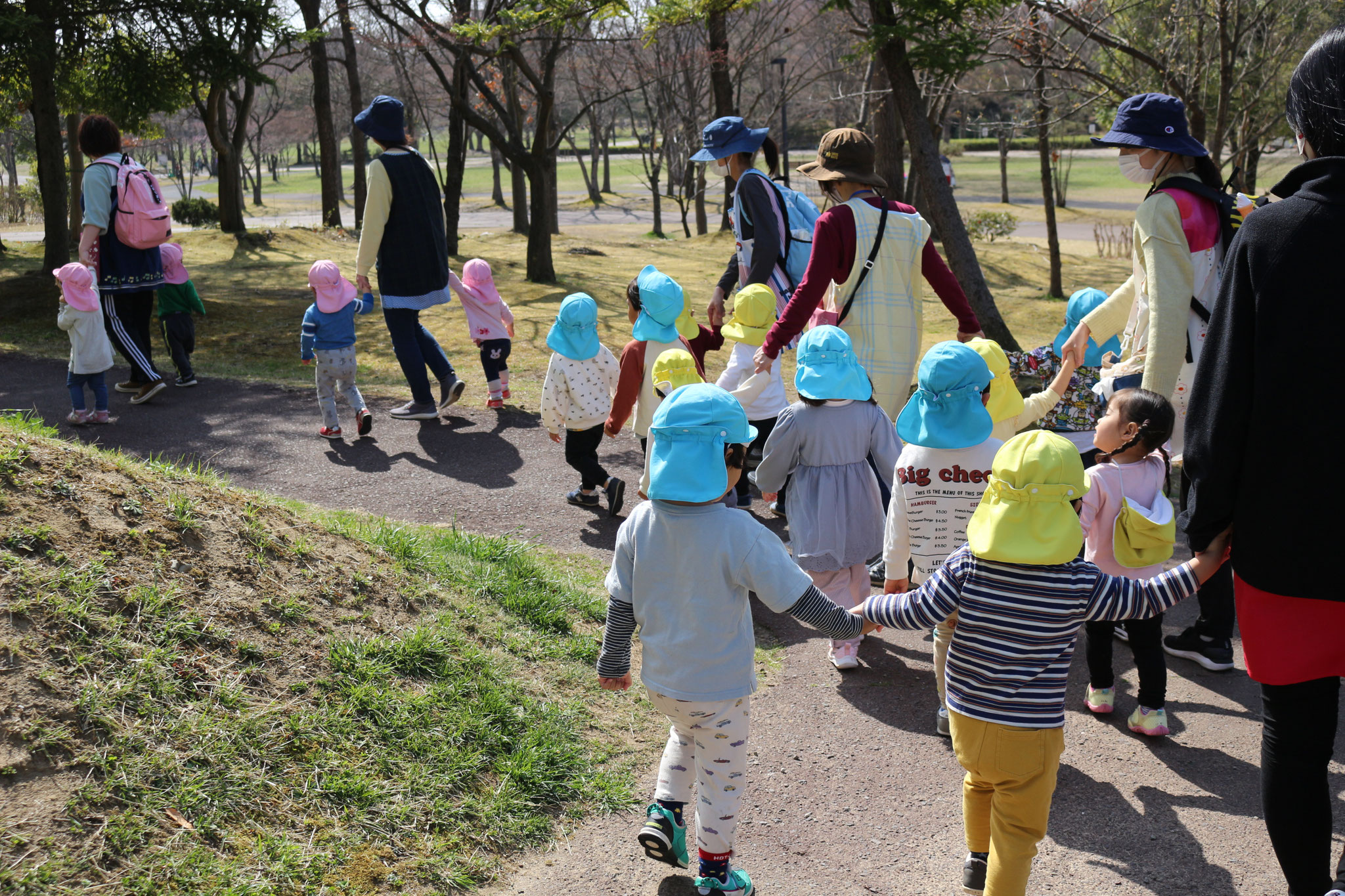 3月お別れ会　七北田公園