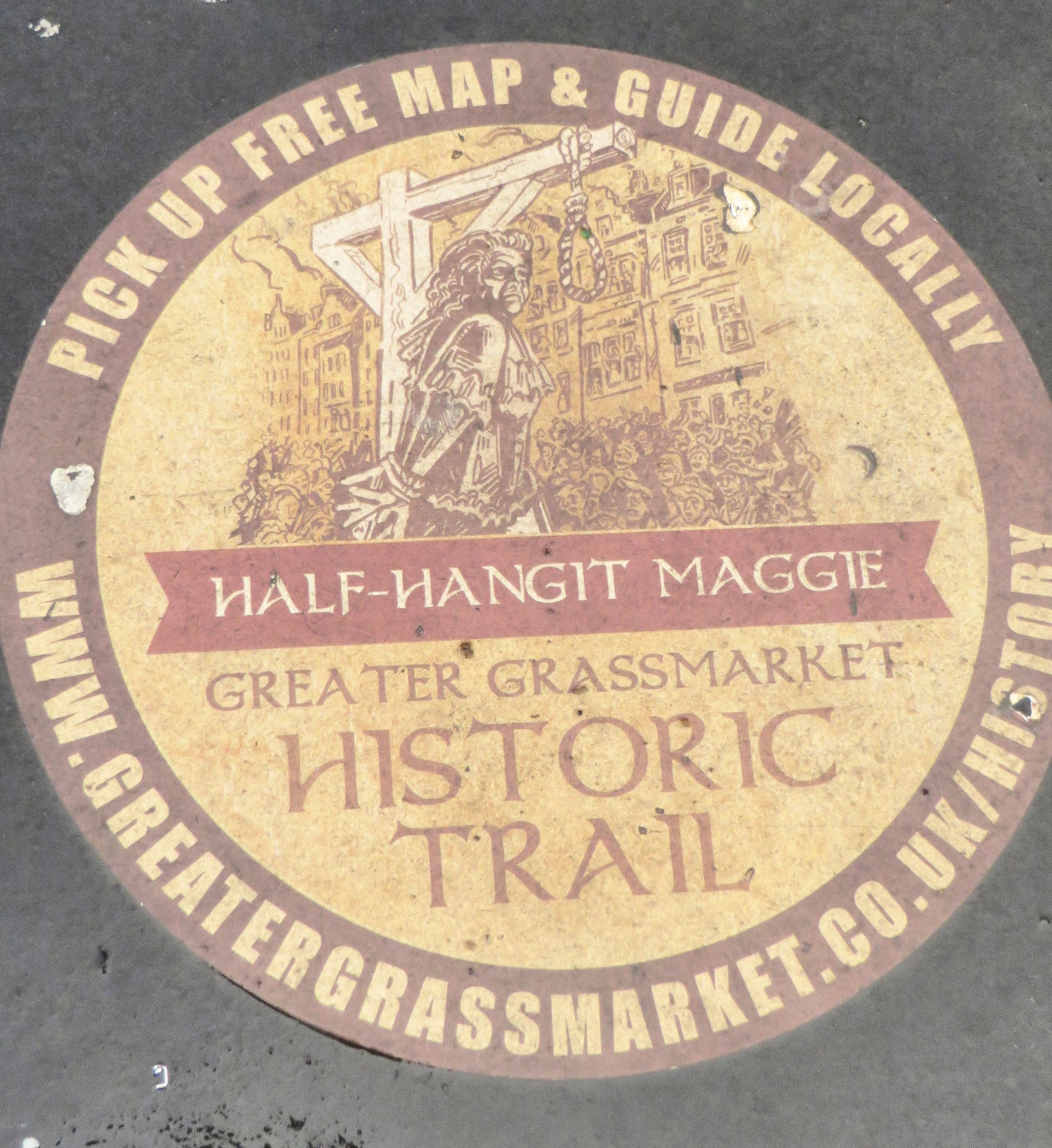Grassmarket (historische Hinrichtungsstätte) Band 3 /  hübsch und brutal zugleich – ein Ort, an dem Vergangenheit spürbar bleibt.