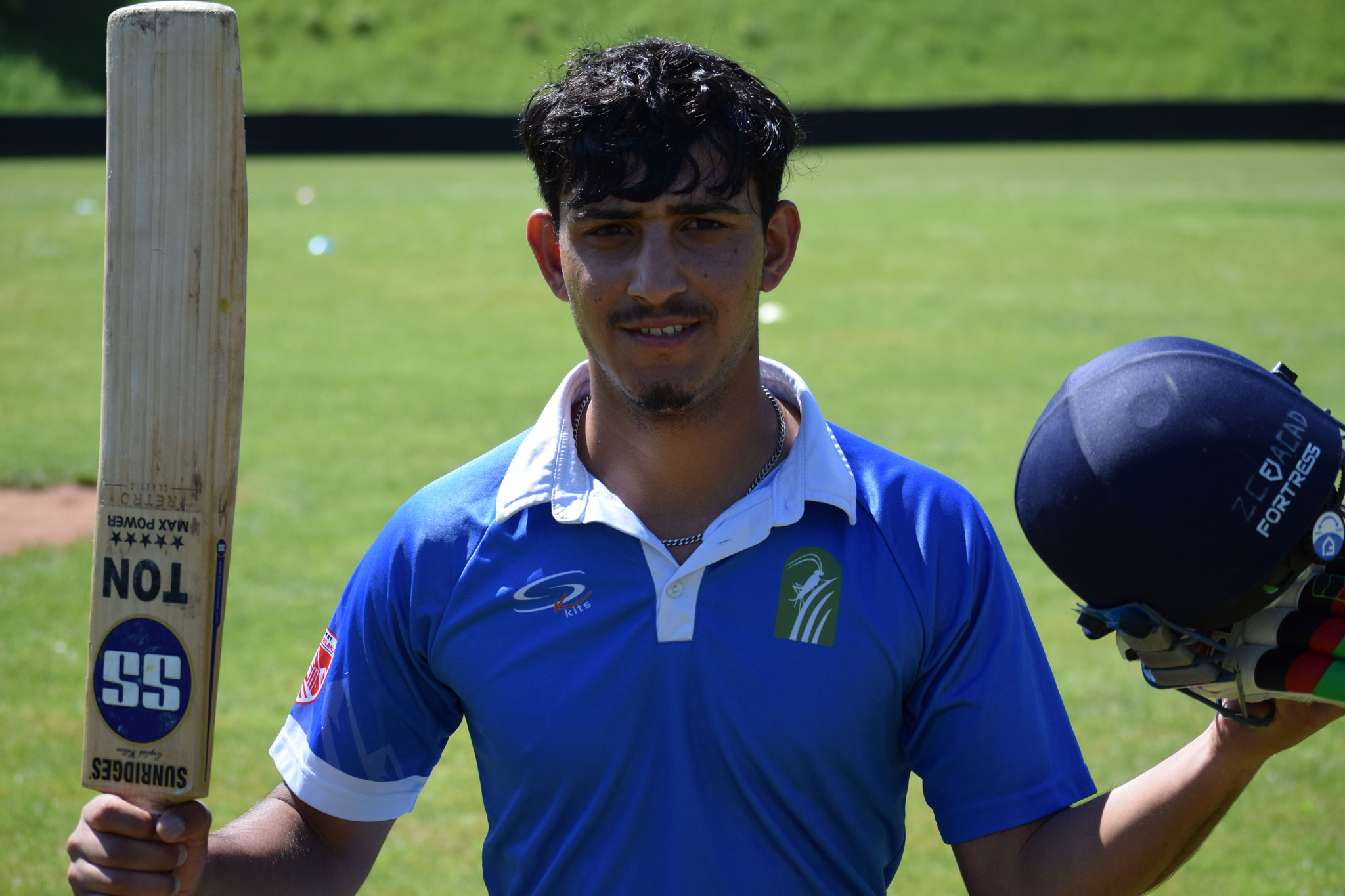 Amjid's 25 not out helped put together a massive 122 runs in just 6.3 overs