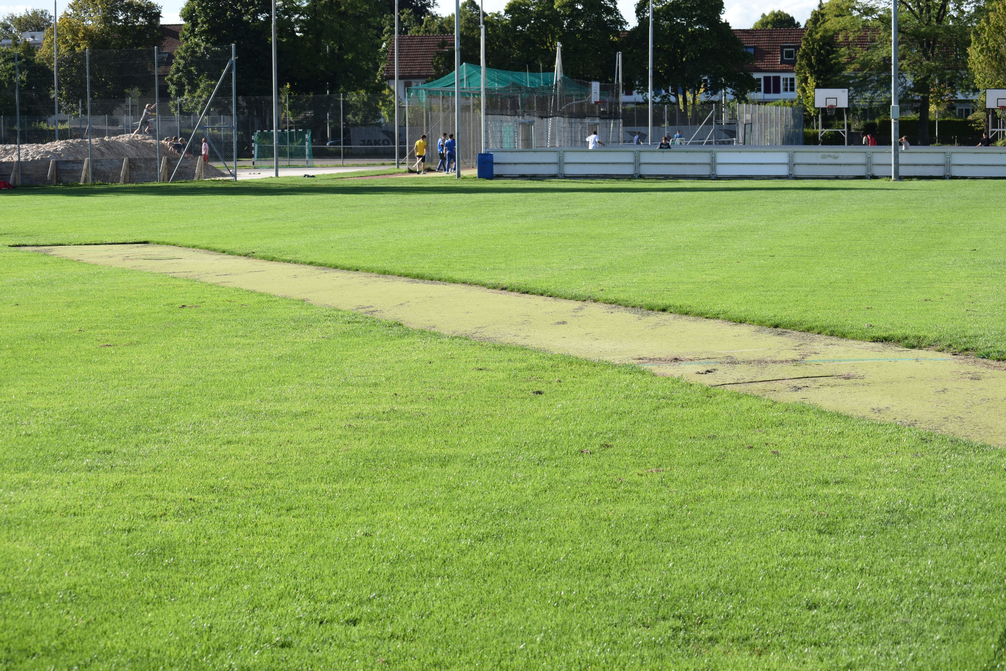 The old wicket needed replacing after 10 years of intensive use.