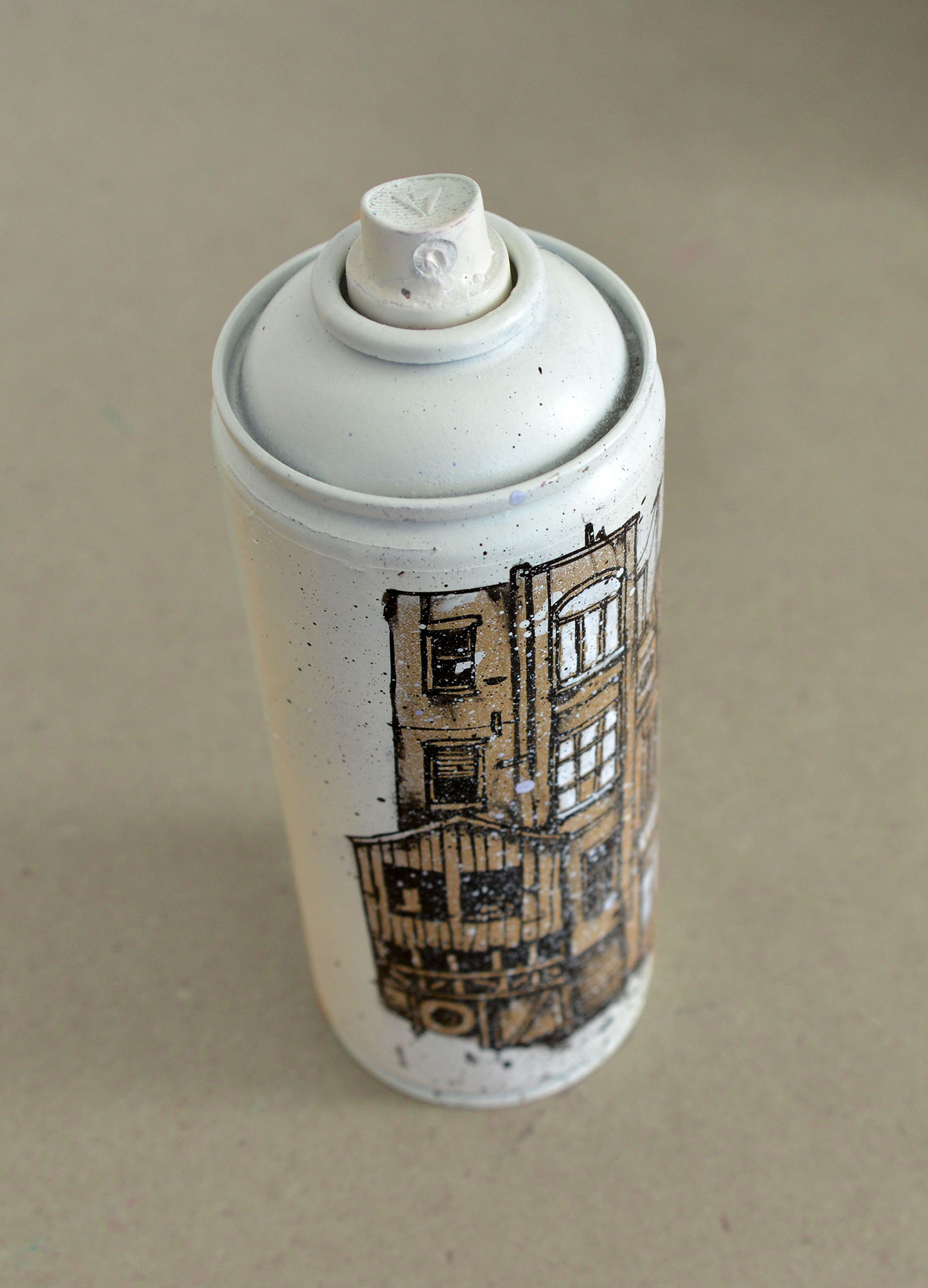 CUSTOM SPRAY CAN 91 GRAFFMATT