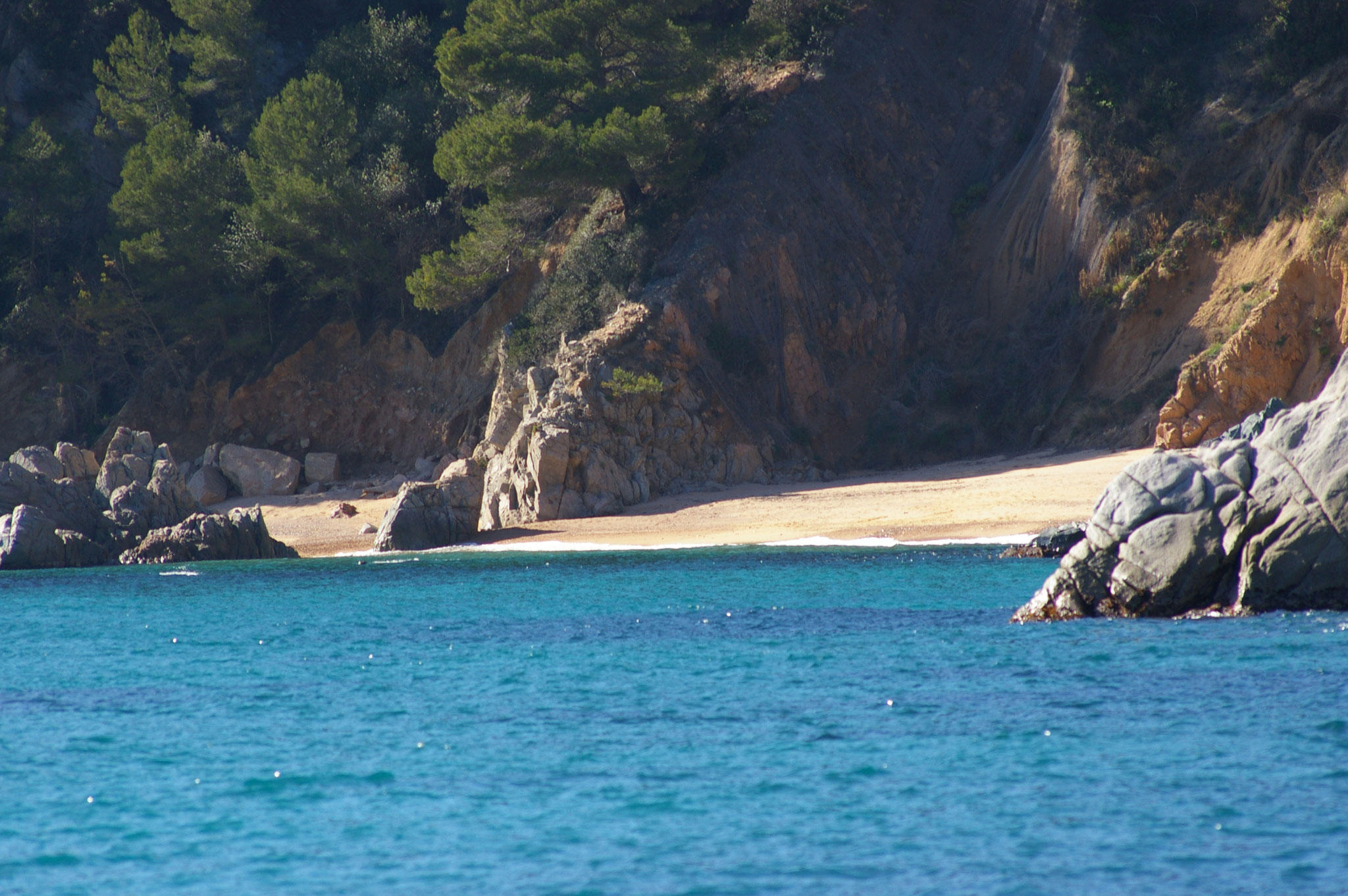 small cove near the house