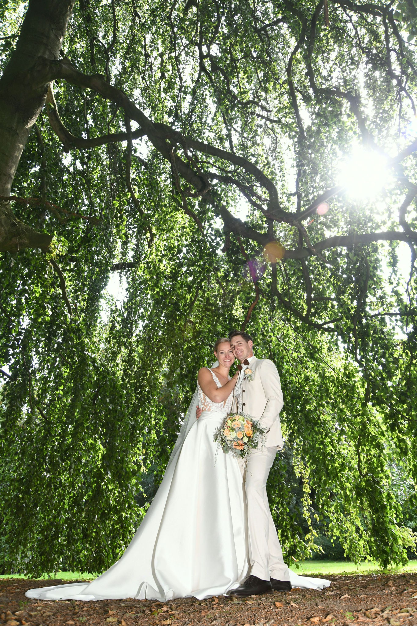 wunderschönes Hochzeitsbild - Fotograf für Hochzeit in Bad Driburg