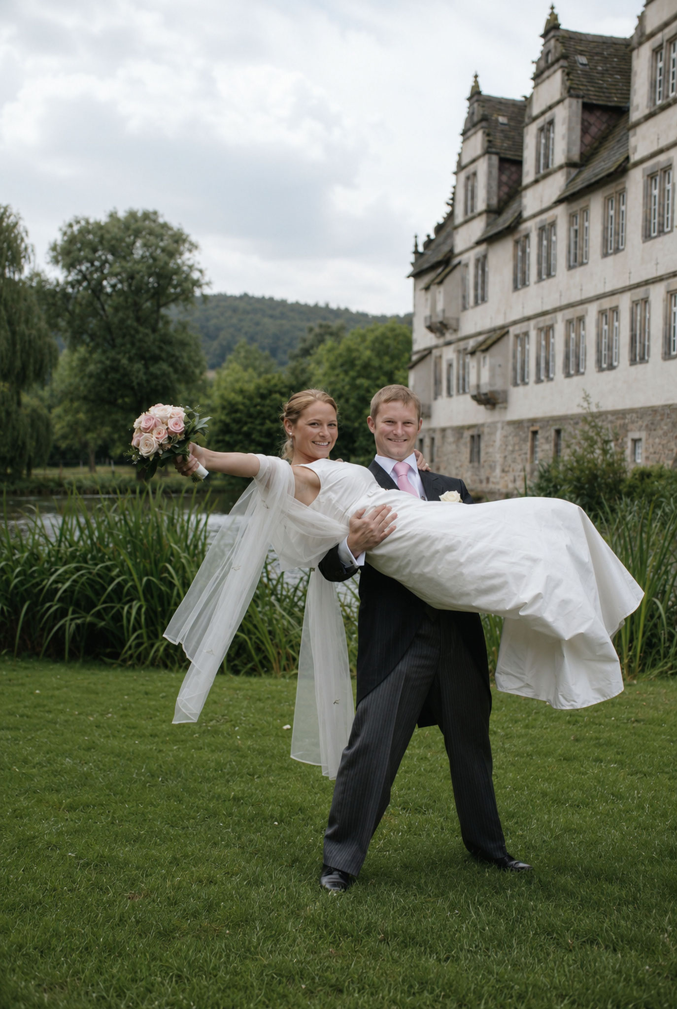Hochzeitsshooting am Schloß Wendlinghausen