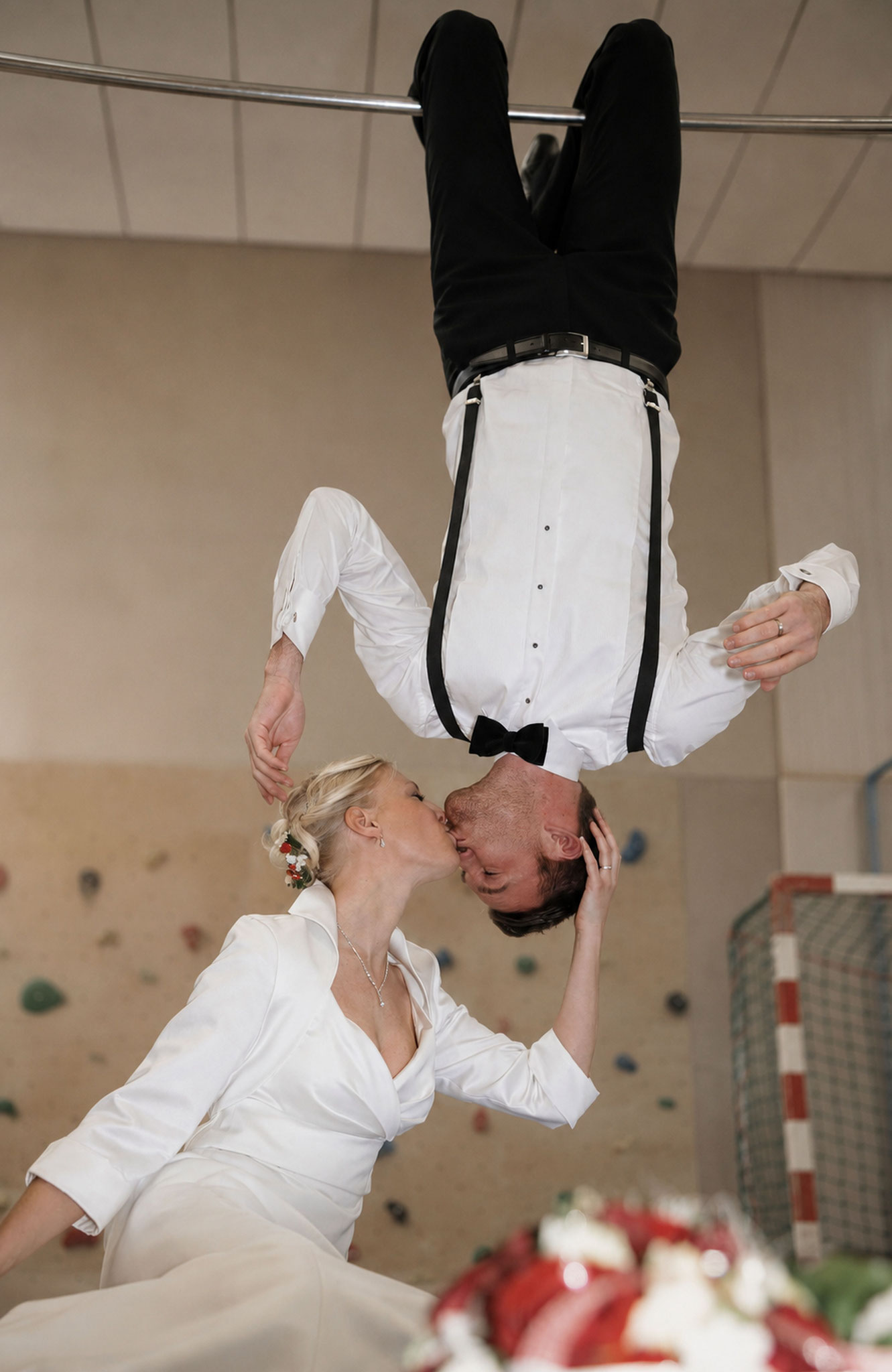 Spiderman Kuss - Hochzeitsfotograf Bünde
