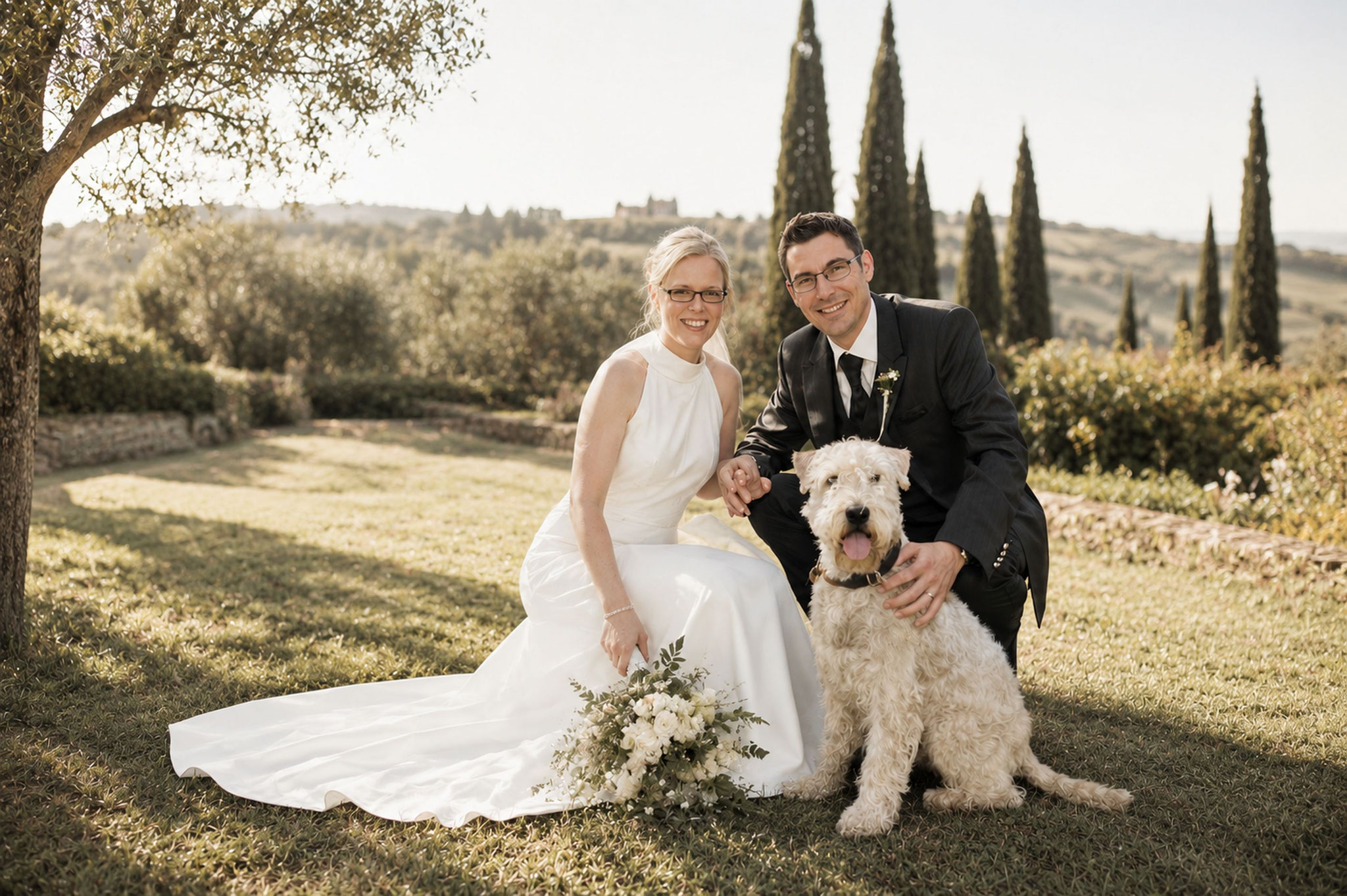 Hochzeit mit Hund 
