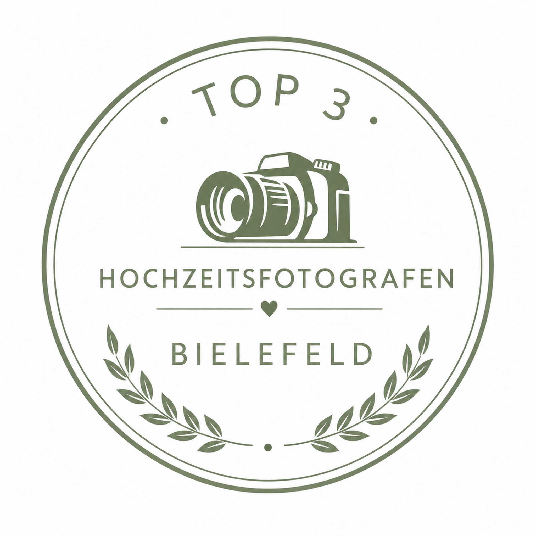 Top drei Hochzeitsfotografin in Bielefeld