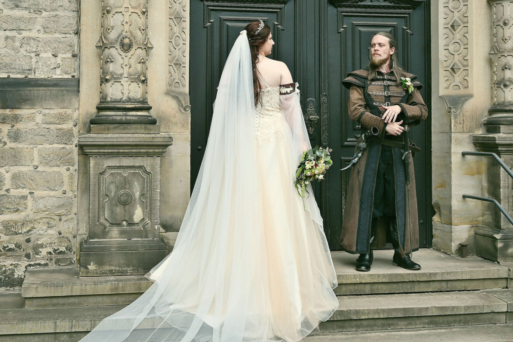 Mittelalterliche Hochzeit auf Schloss Bückeburg - Hochzeitsfotografin Bückeburg