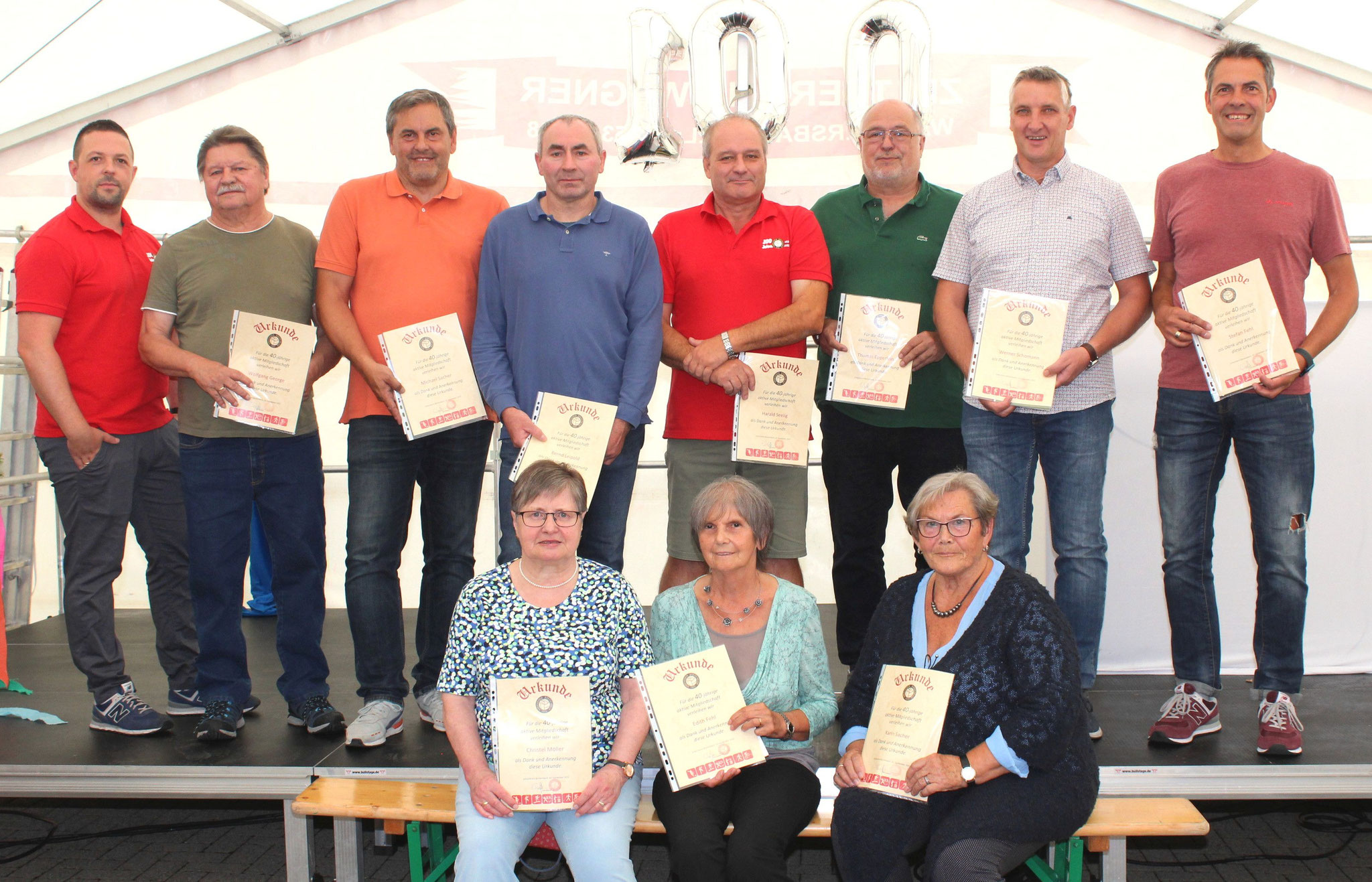 Mahr als 40 Jahre Mitglied beim SVB