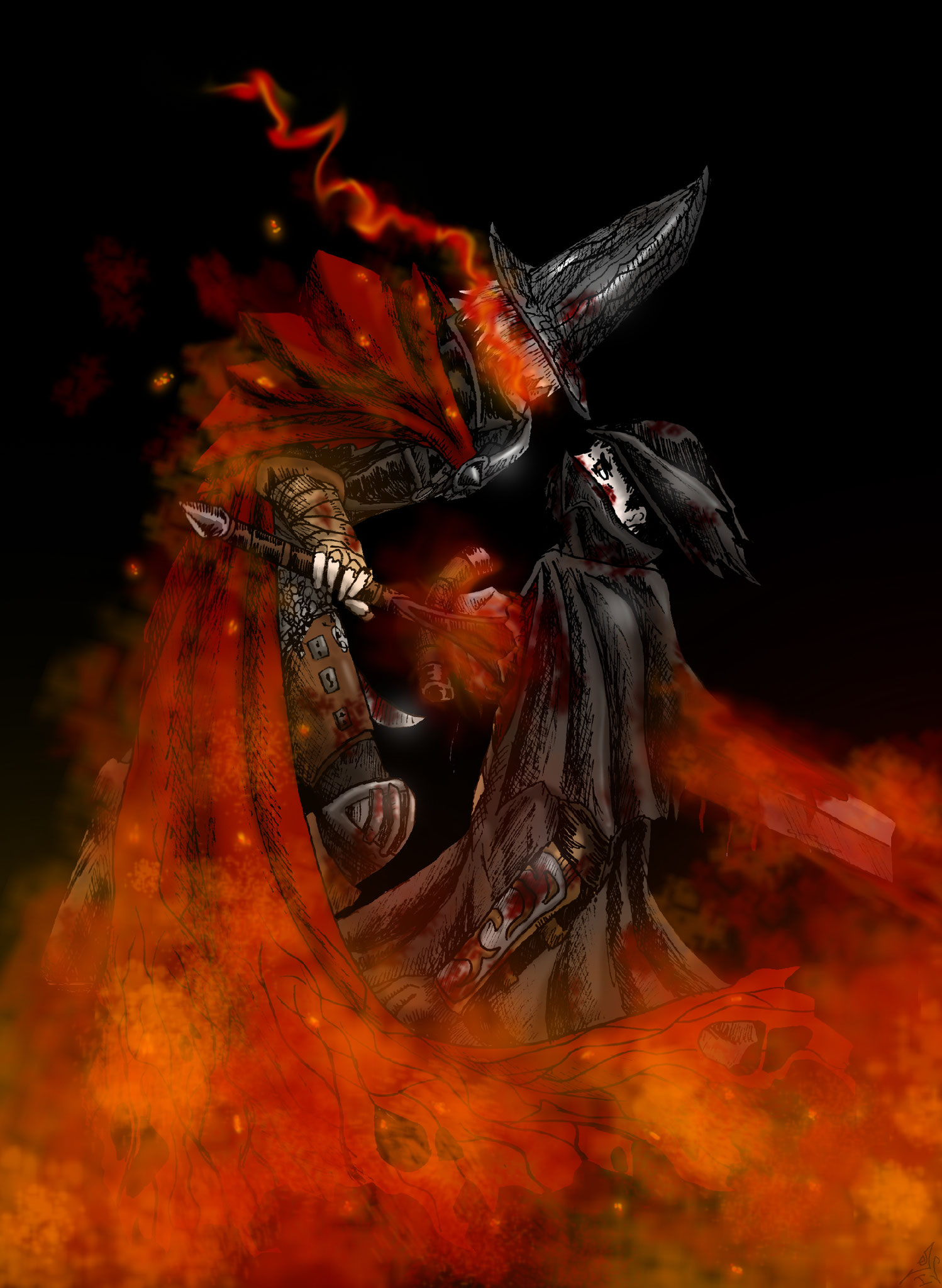 Abyss watcher vs bloodborne's hunter - Dark Souls III and Bloodborne