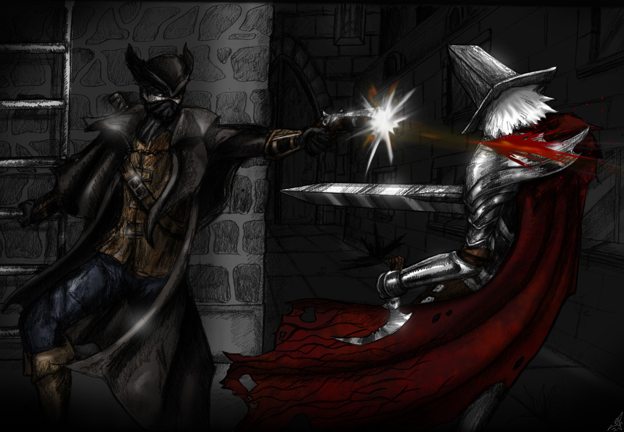 Abyss watcher vs bloodborne's hunter - Dark Souls III and Bloodborne