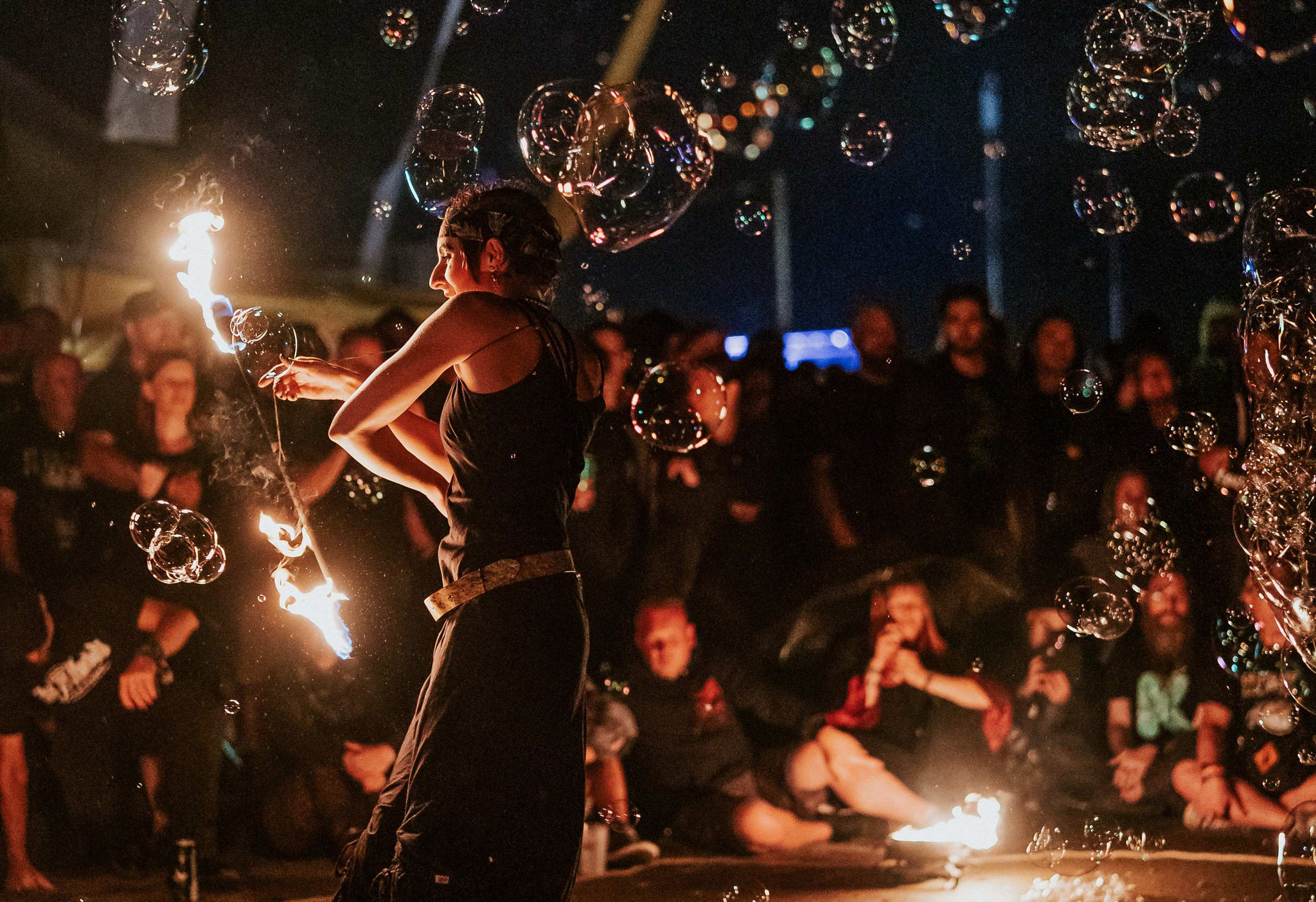 Feuertheater Luna 2019, Foto: Robin Schmiedebach