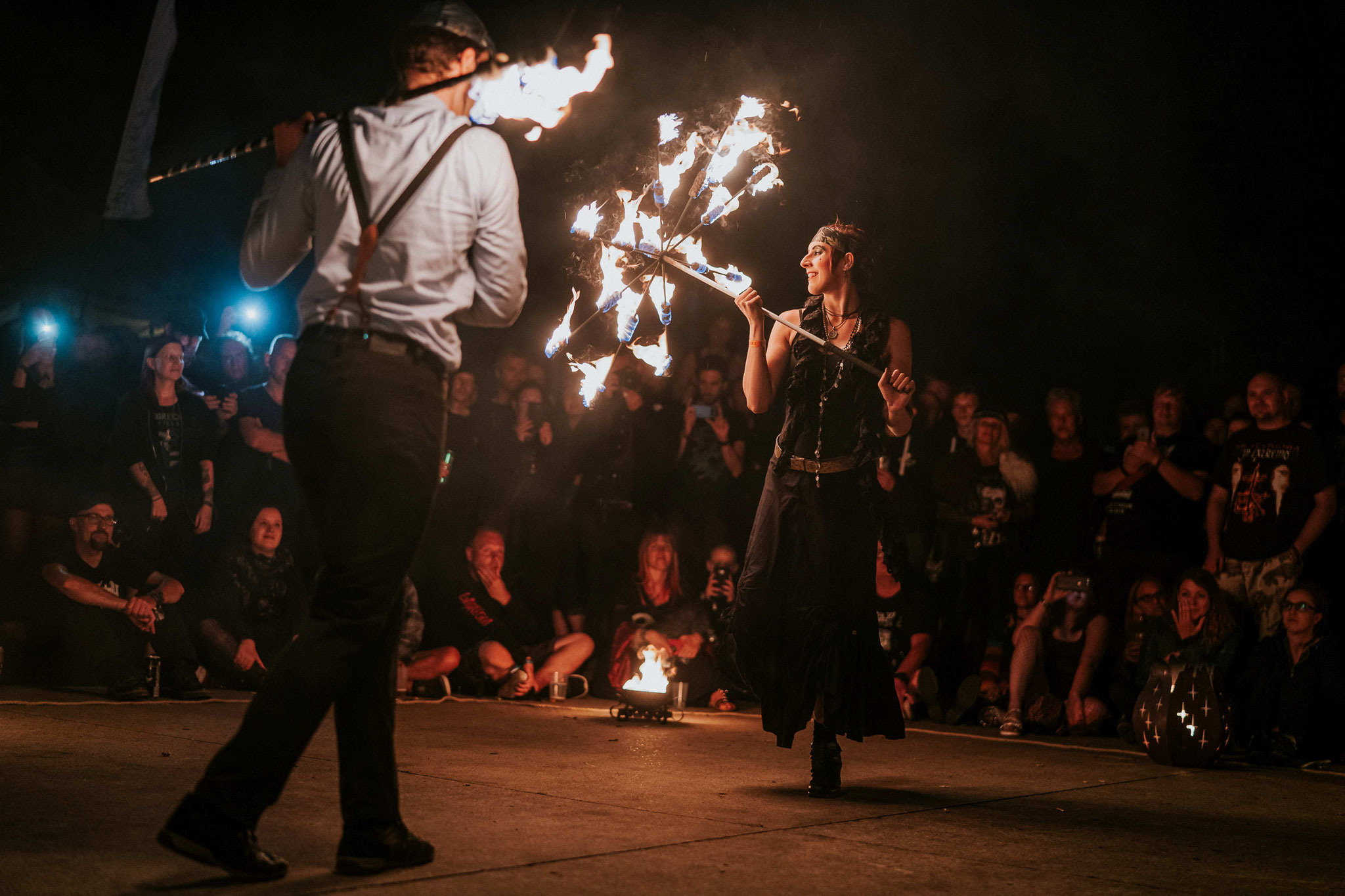 Feuertheater Luna 2019, Foto: Robin Schmiedebach