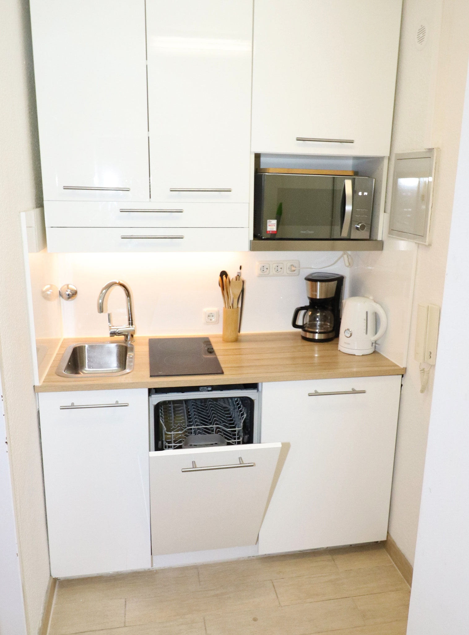 Geschirrspüler Ferienwohnung Kupferberg Mainz
