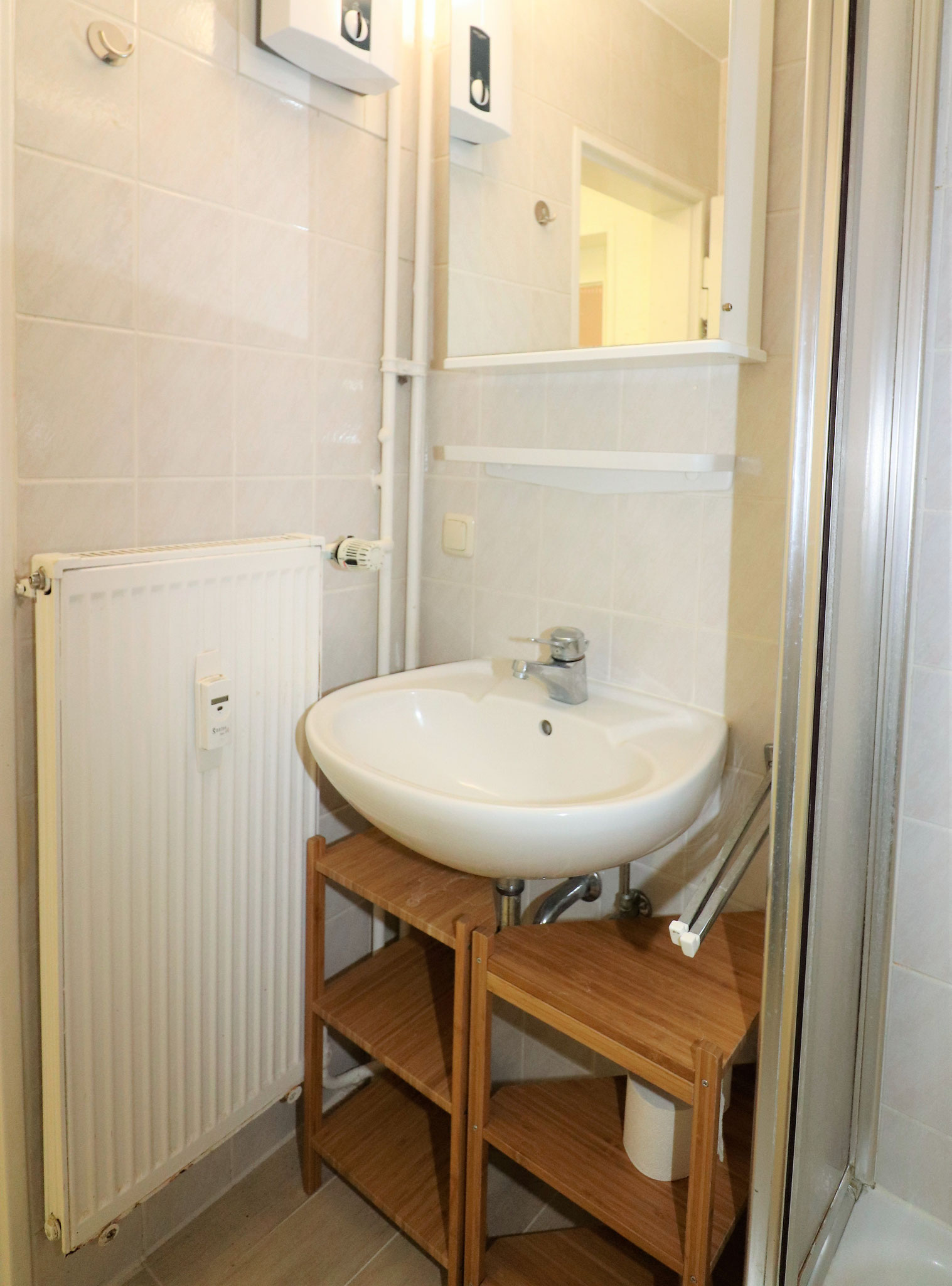Waschbecken Badezimmer Ferienwohnung Kupferberg Mainz