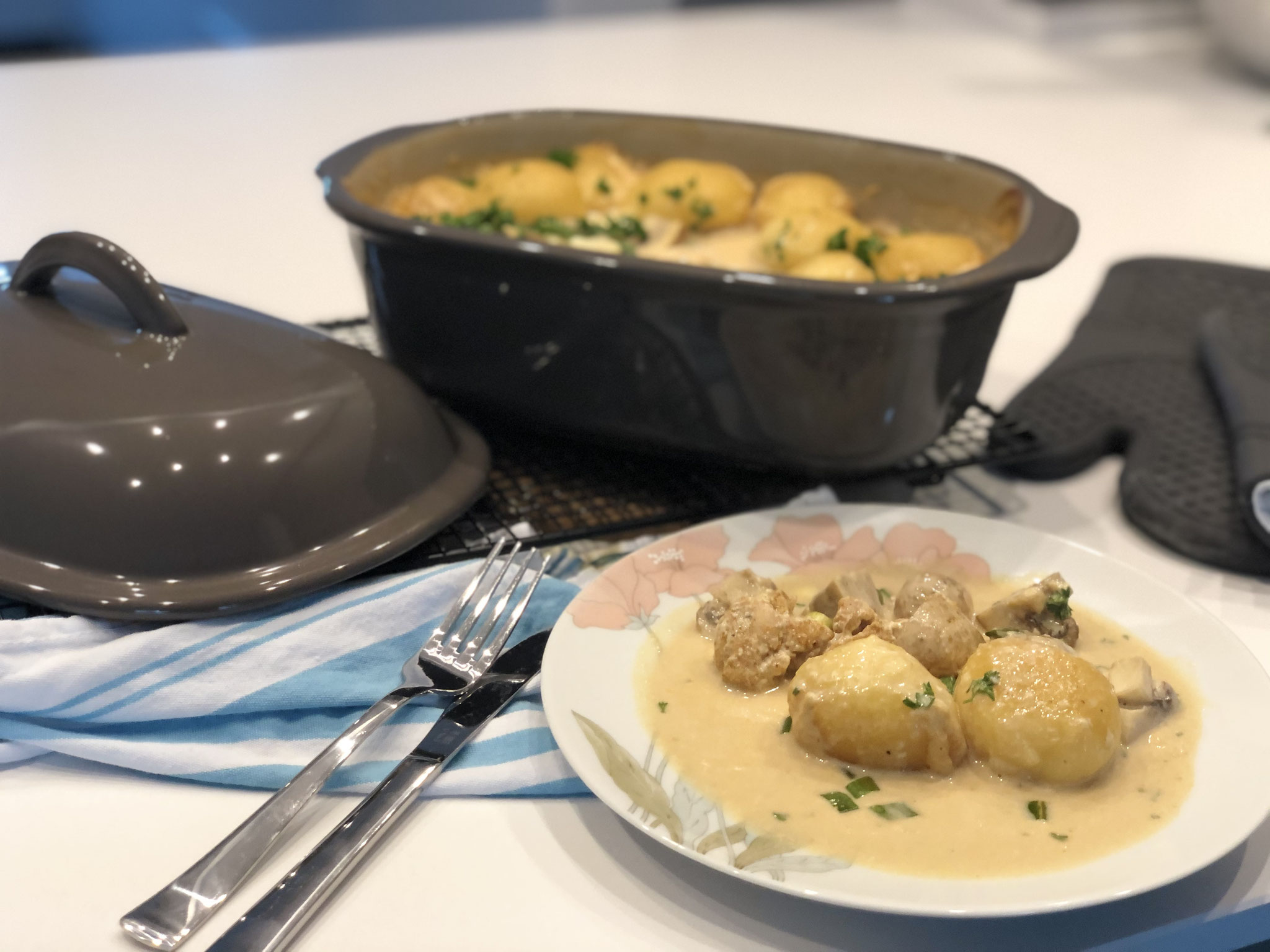 Es hat wunderbar geschmeckt und wird es nun öfters bei uns geben ♥