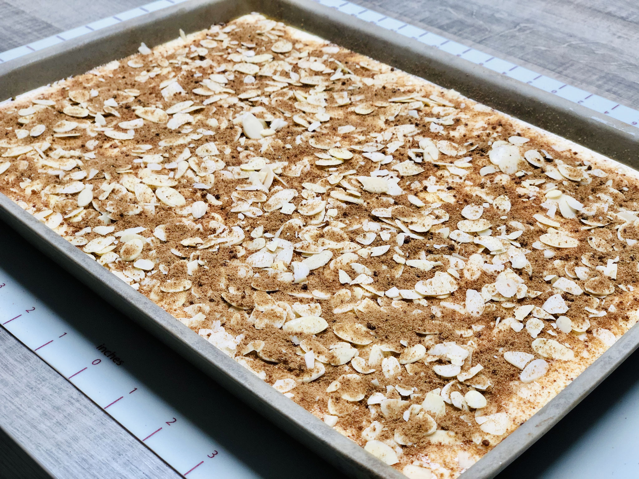 Dein Backofen vorheizen wie im Rezept angegeben...